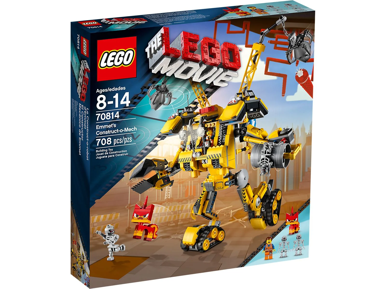 LEGO® 70814 Klocki The LEGO® MOVIE™: 70814 Maszyna krocząca Emmeta - zdjęcie 9