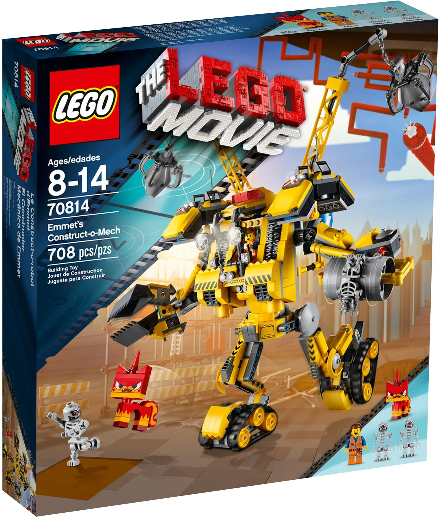 LEGO® 70814 Klocki The LEGO® MOVIE™: 70814 Maszyna krocząca Emmeta - zdjęcie 11