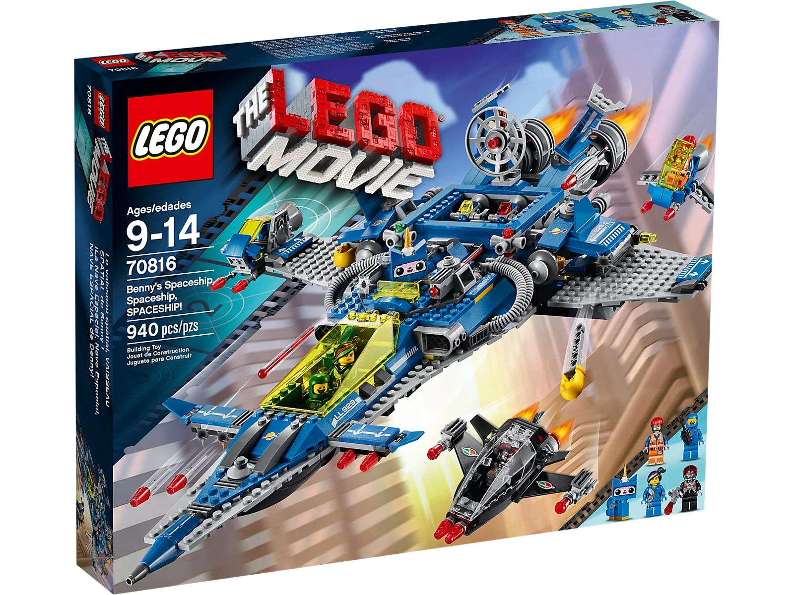 LEGO® 70816 Klocki The LEGO® MOVIE™: 70816 Kosmiczny statek Benka - zdjęcie 10