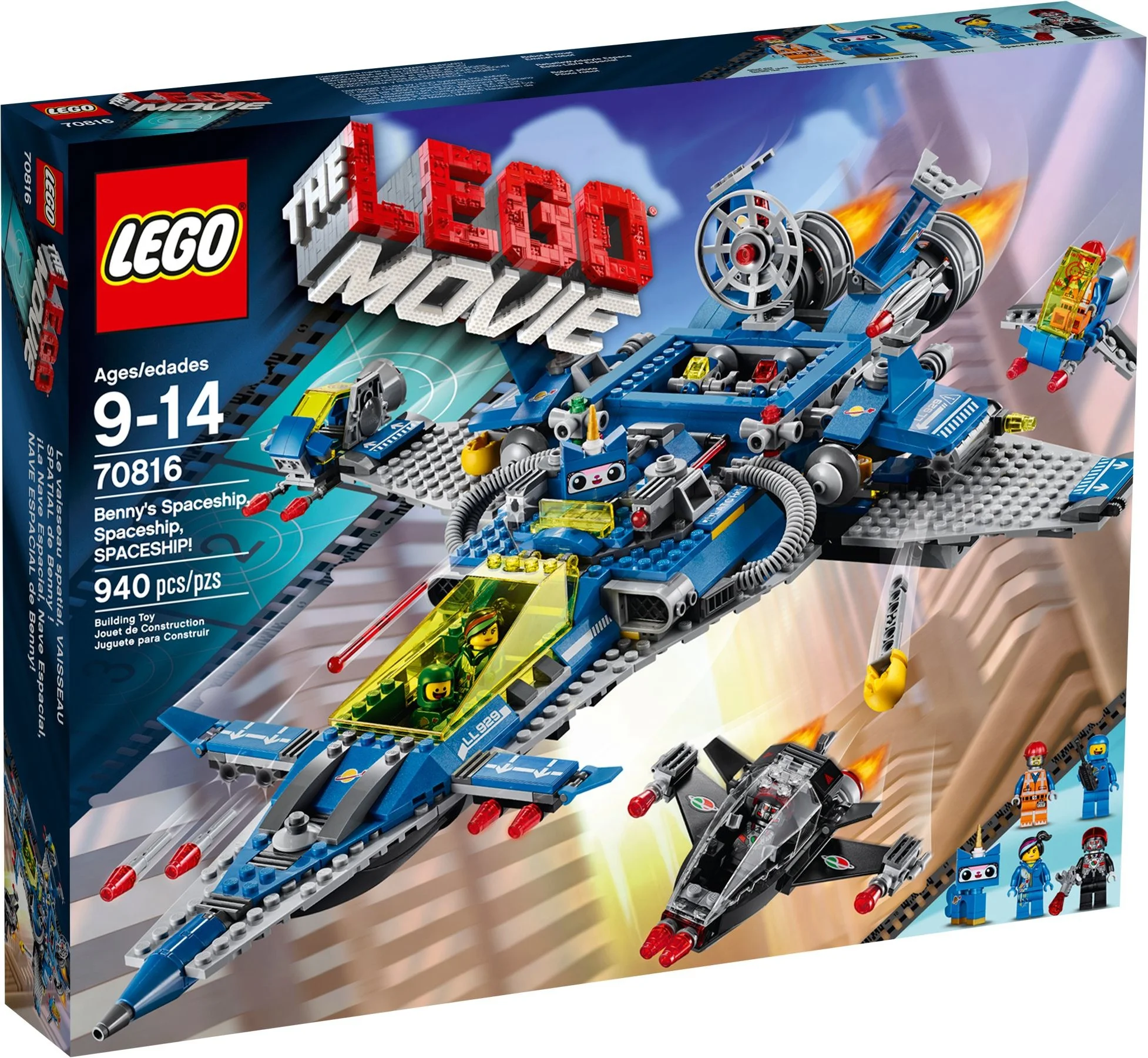 LEGO® 70816 Klocki The LEGO® MOVIE™: 70816 Kosmiczny statek Benka