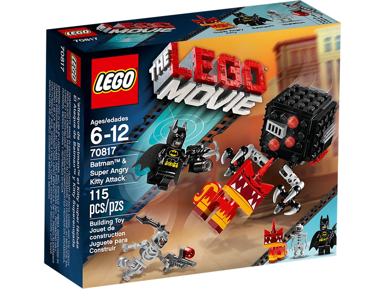 LEGO® 70817 Klocki The LEGO® MOVIE™: 70817 Batman i Zła Kicia - zdjęcie 2