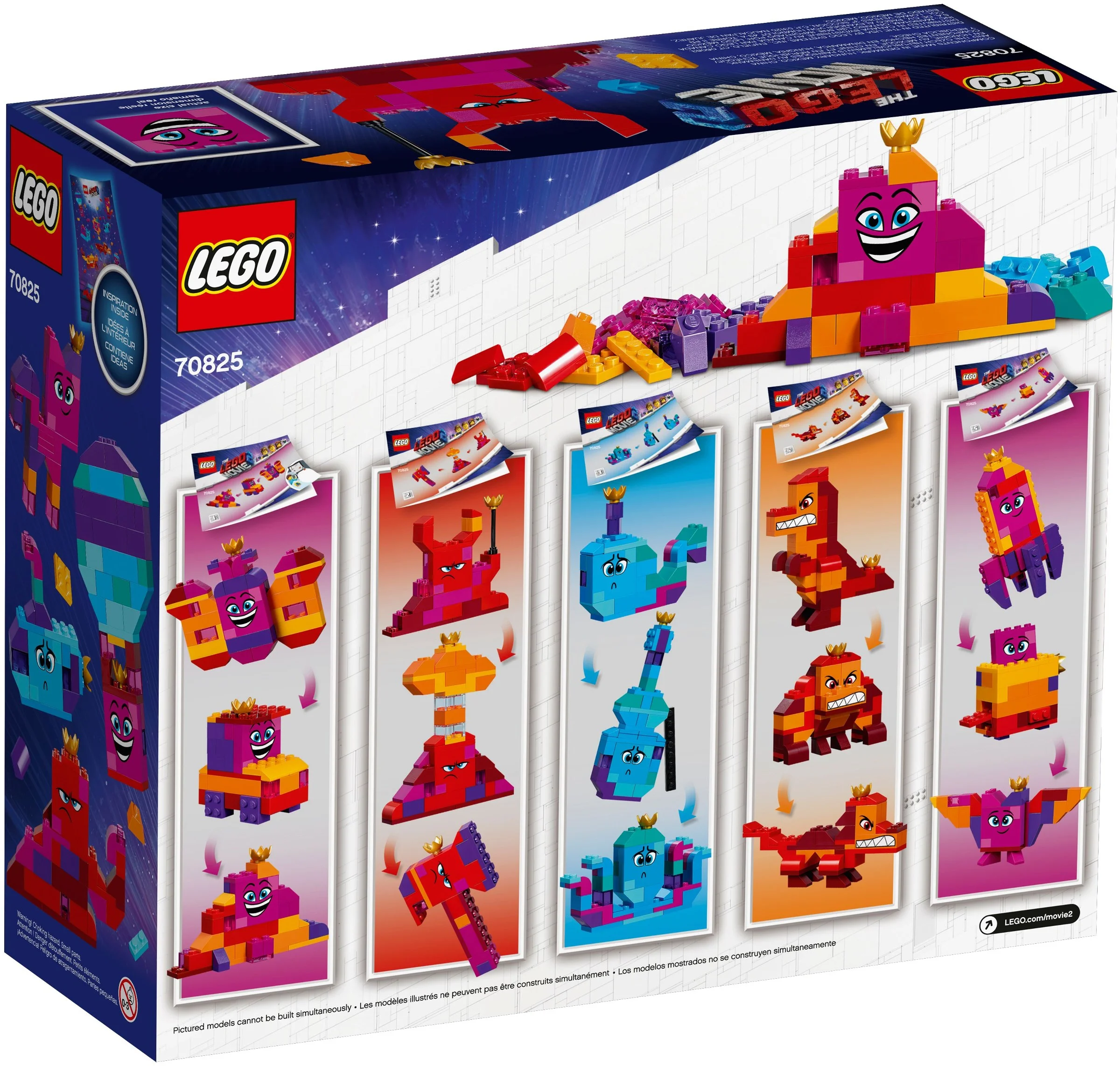 LEGO® 70825 Klocki The LEGO® MOVIE™: 70825 Pudełko konstruktora Królowej Wisimi! - zdjęcie 3
