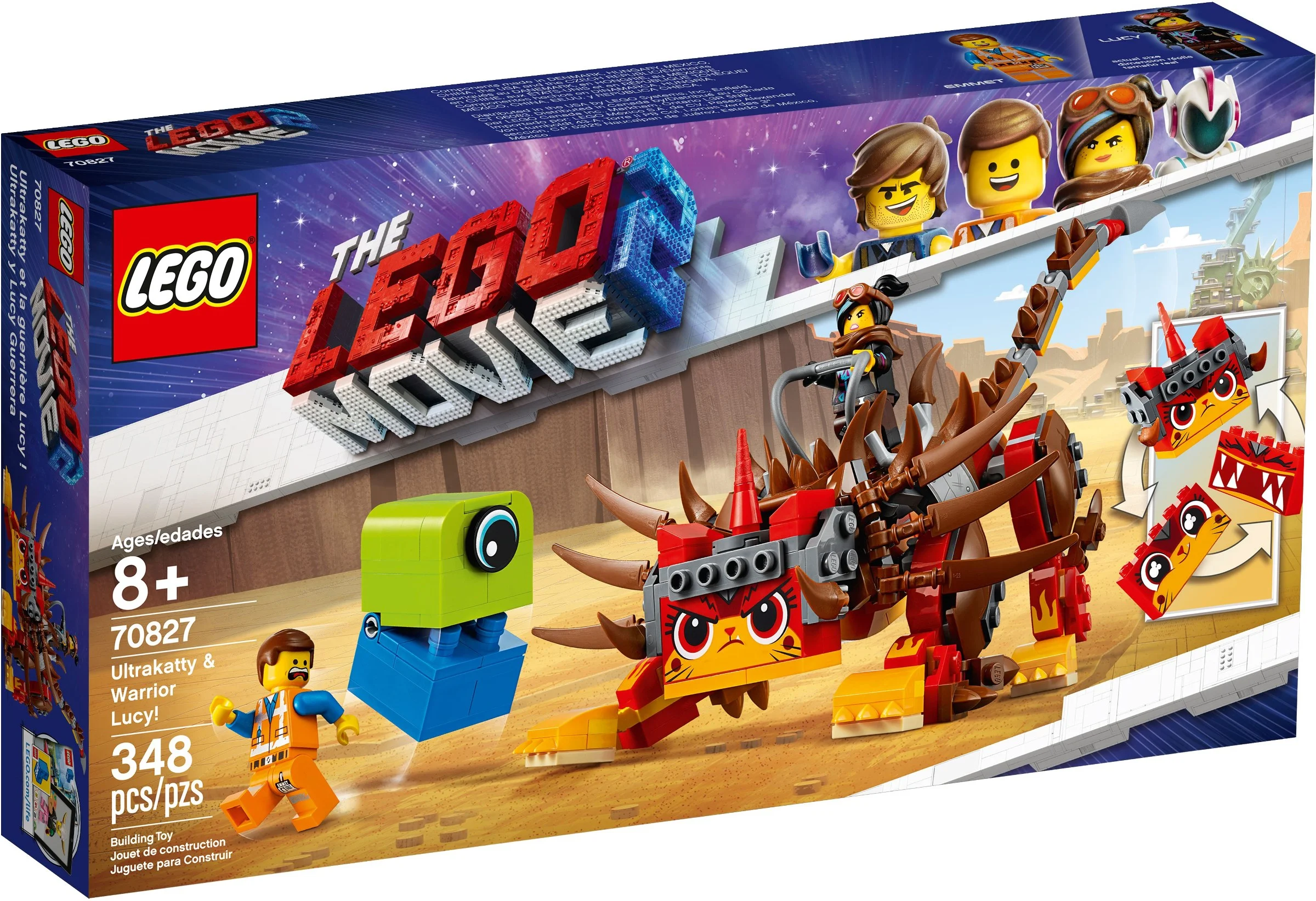 LEGO® 70827 Klocki The LEGO® MOVIE™: 70827 UltraKocia i Lucy Wojowniczka - zdjęcie 2