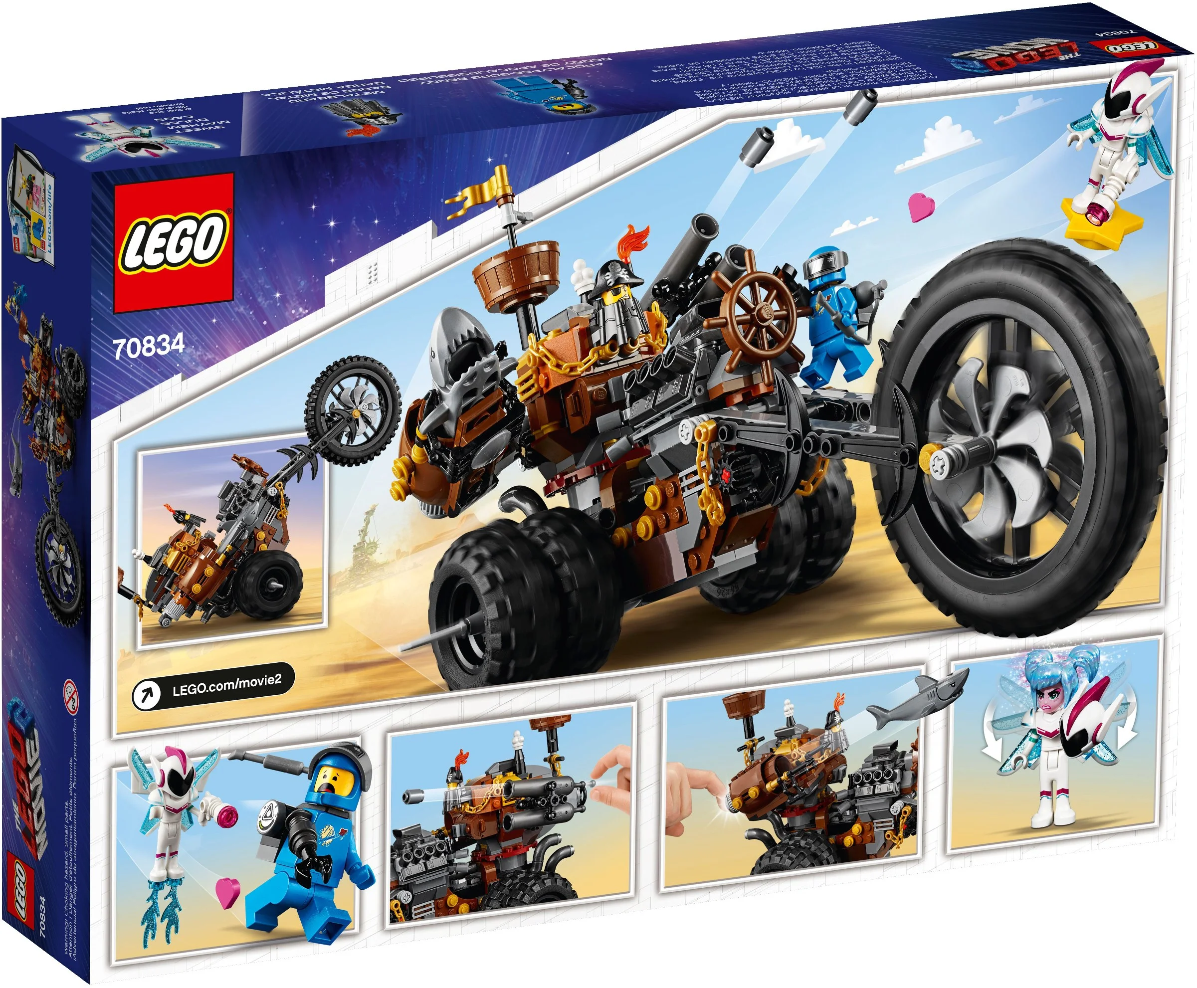 LEGO® 70834 Trójkołowiec Stalowobrodego Nowe - zdjęcie 3