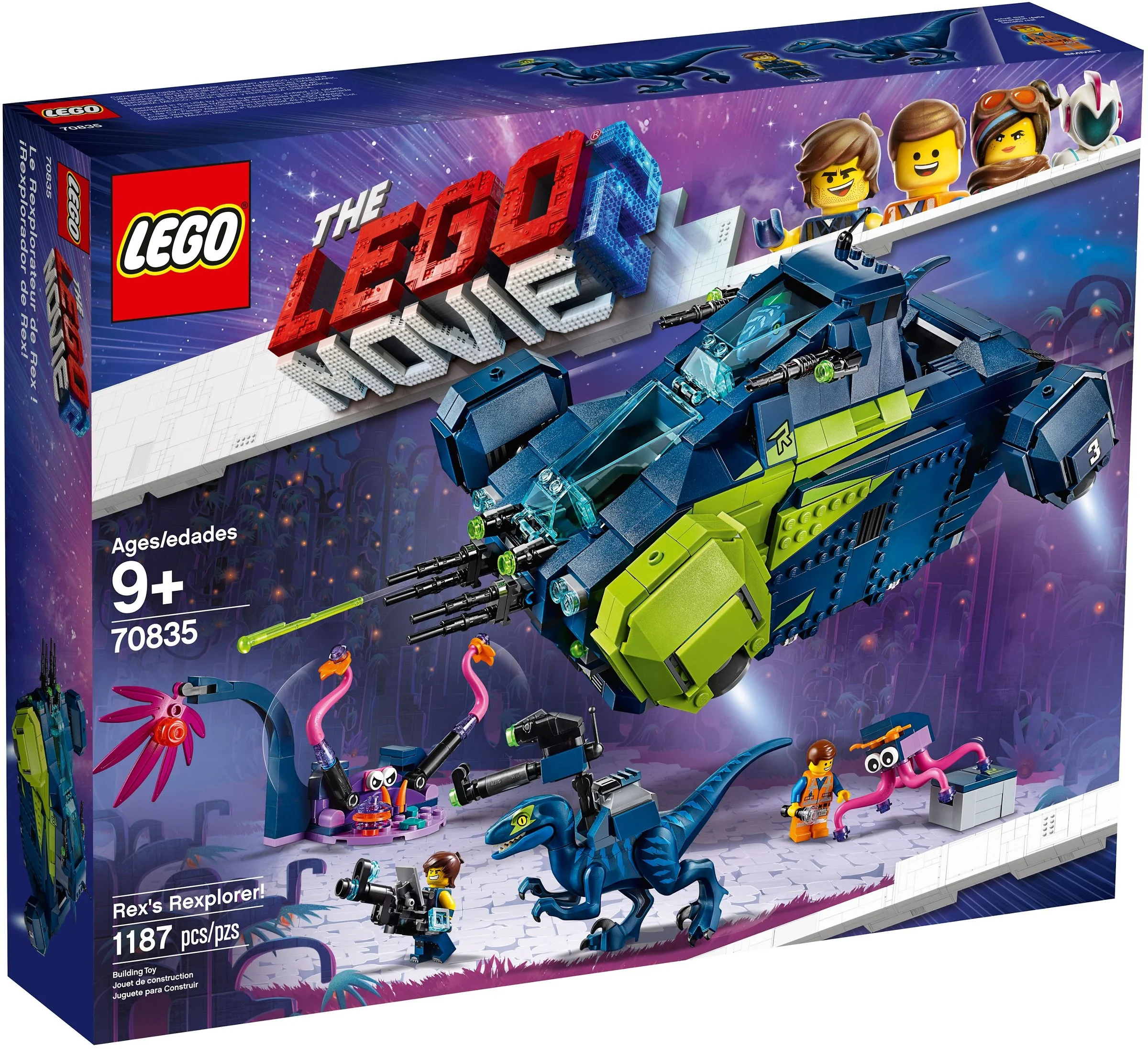 LEGO® 70835 ### Lego The Lego Movie 2 Rex Dangerves Rexplorer Emmet - zdjęcie 2