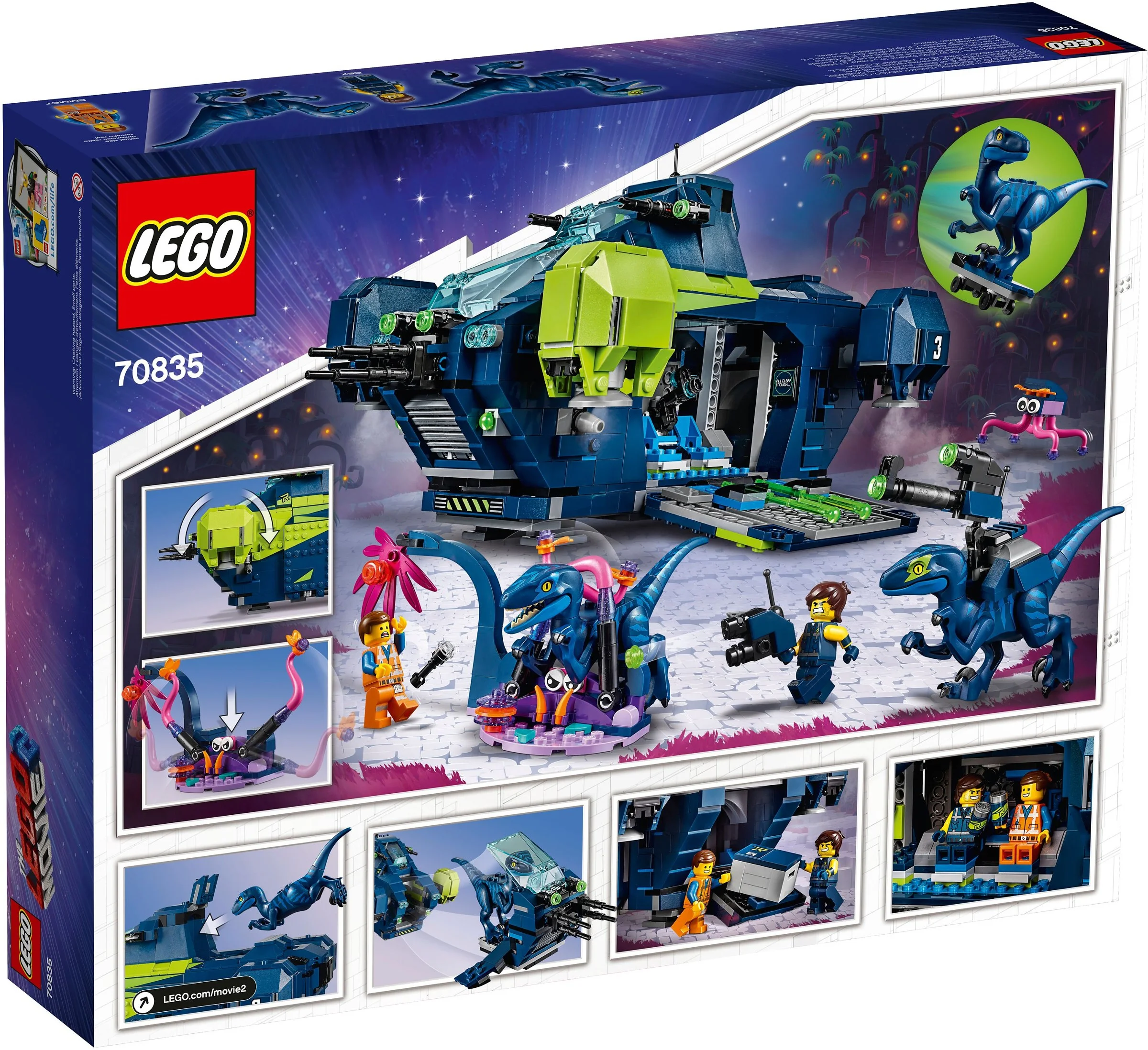 LEGO® 70835 ### Lego The Lego Movie 2 Rex Dangerves Rexplorer Emmet - zdjęcie 3