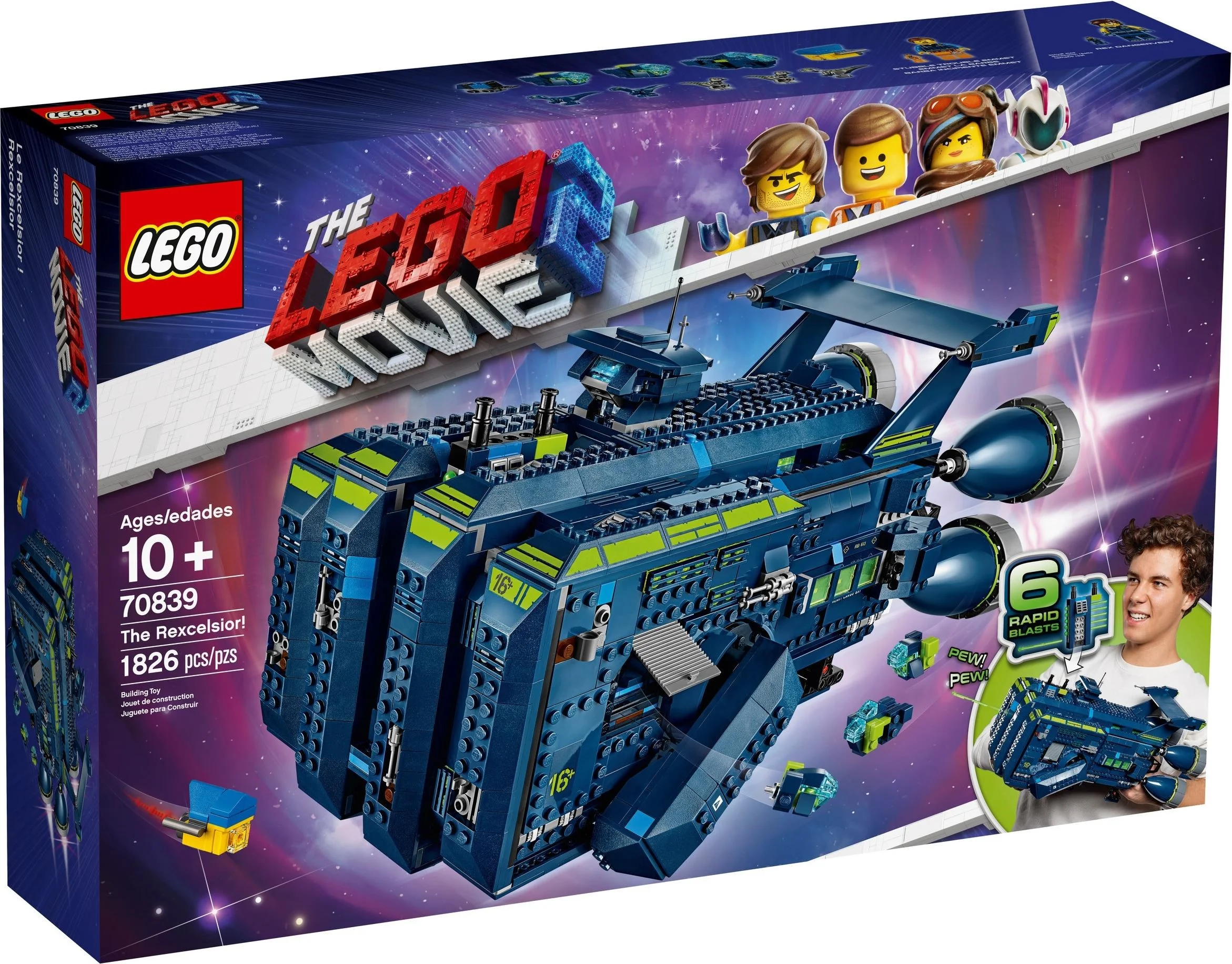 LEGO® 70839 The Movie Rexcelsior Unikat z 2019r - zdjęcie 2