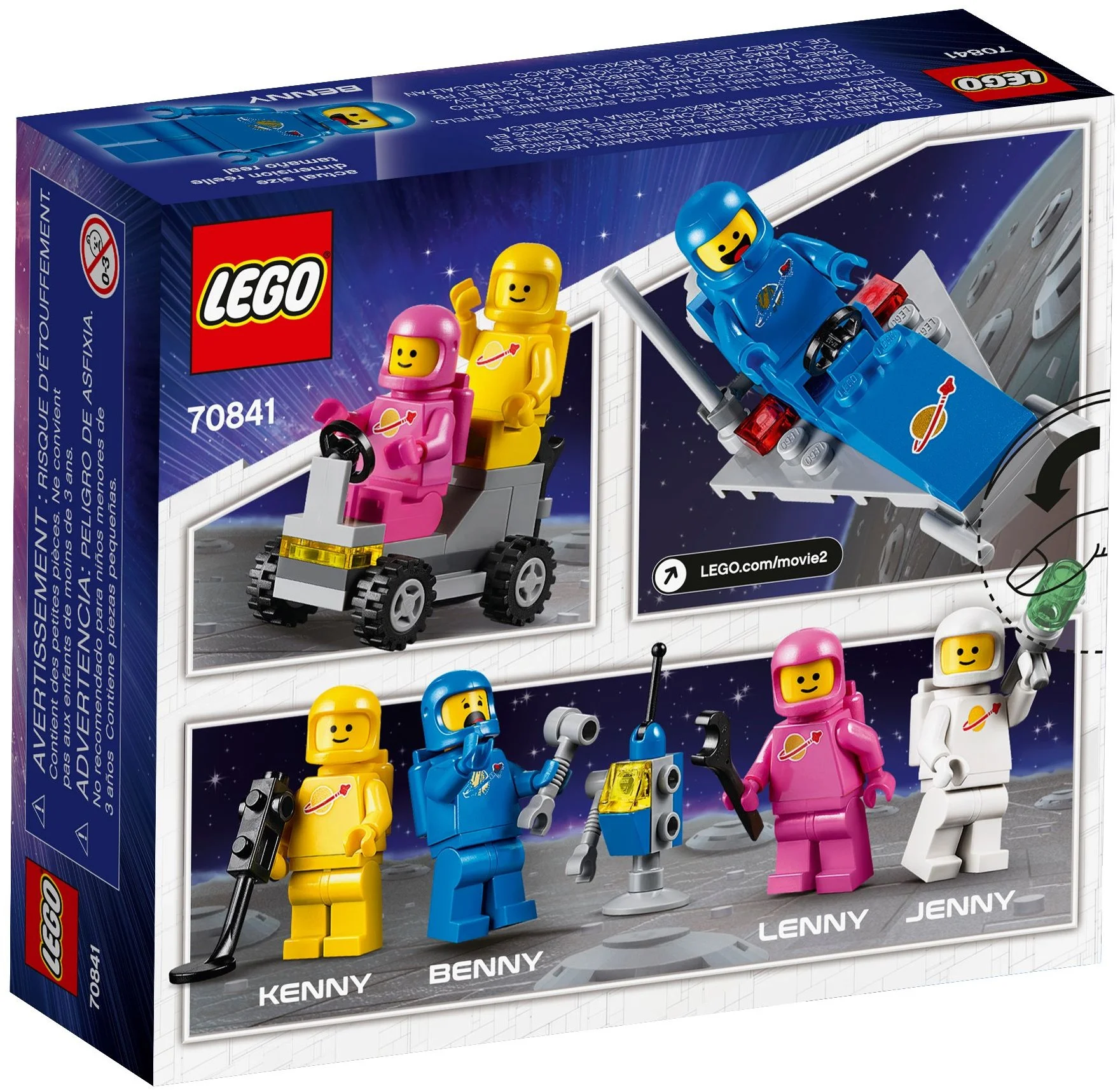 LEGO® 70841 Klocki The LEGO® MOVIE™: 70841 Kosmiczna drużyna Benka - zdjęcie 3