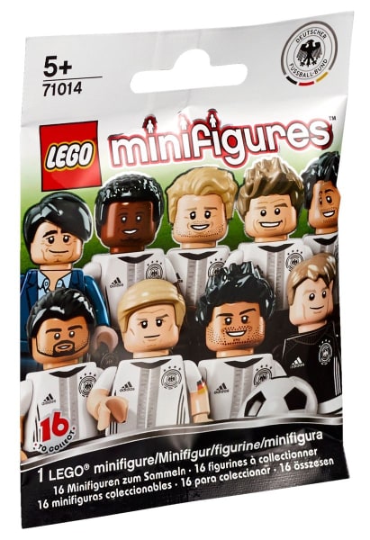 LEGO® 71014 German Soccer Komplet 16 figurek Nowe - zdjęcie 1