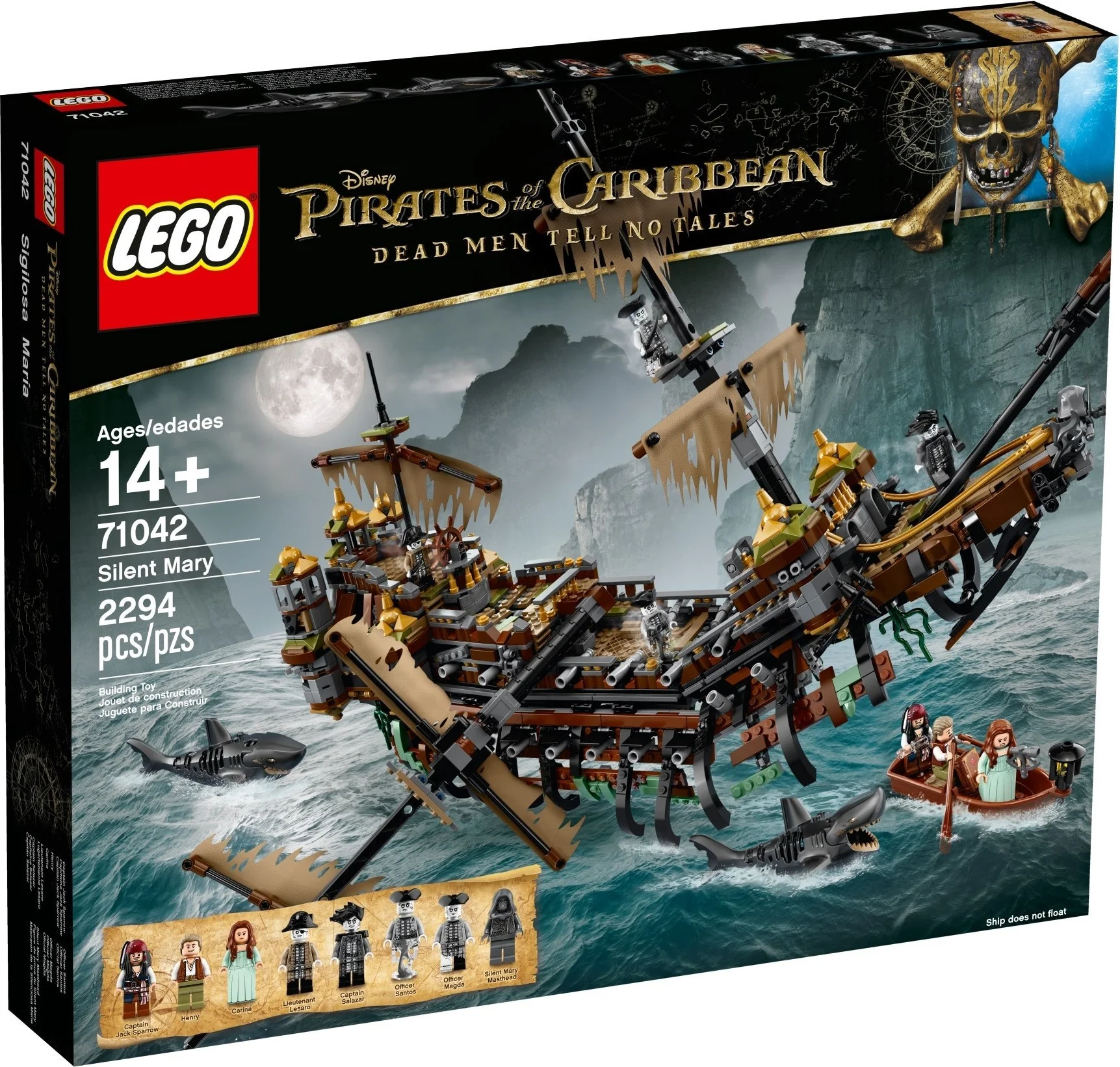 LEGO® 71042 Piraci z Karaibów Okręt Statek Piratów Cicha Maria - zdjęcie 2