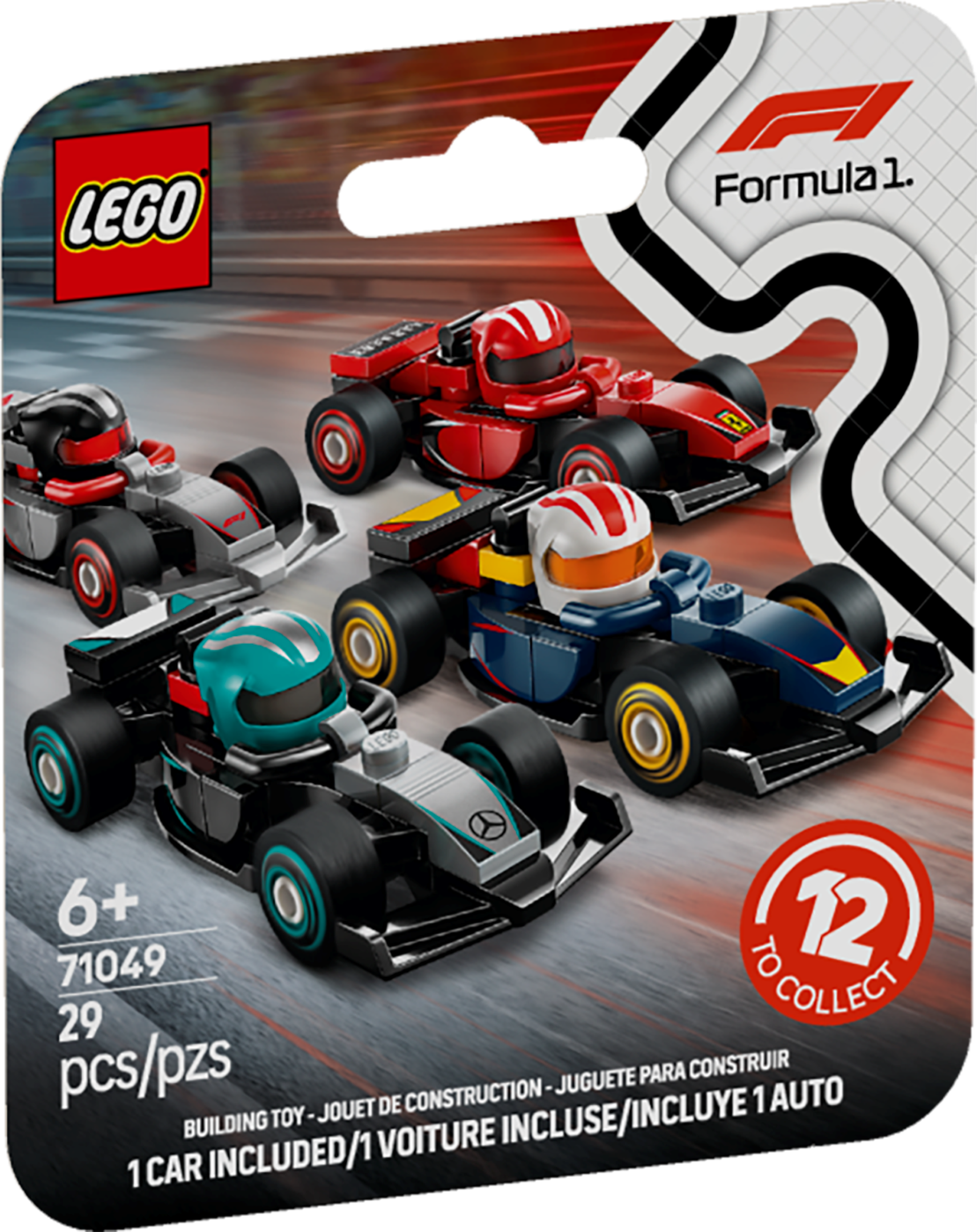 LEGO® 71049 Minifigures Kolekcjonerskie bolidy F1 - zdjęcie 1