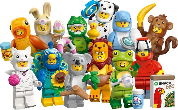 LEGO® 71051 Klocki Lego Minifigures Zwierzęta minifigurki Mystery Box 1 sztuka