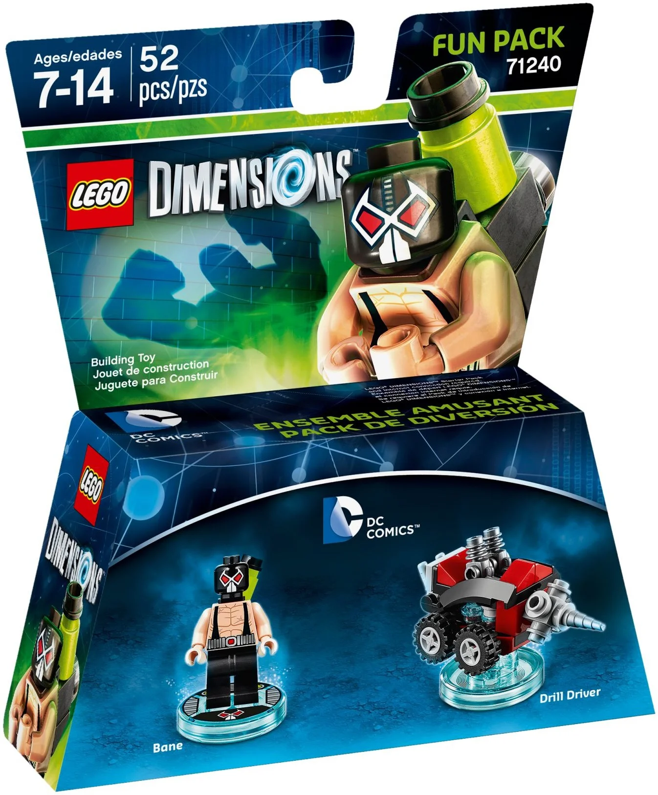 DC Comics Bane Fun Pack Nowy