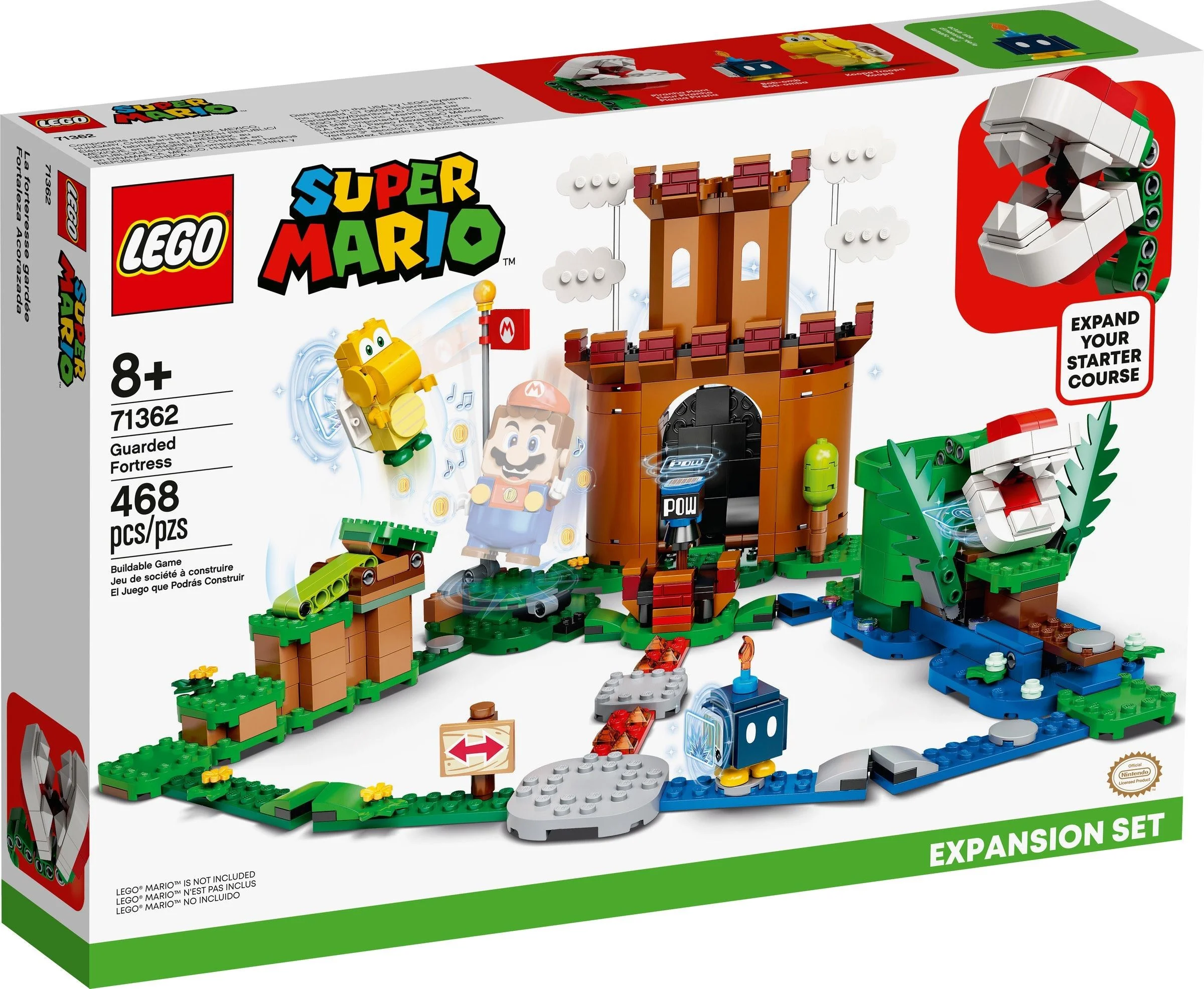 LEGO® 71362 Mario Twierdza strażnicza - zestaw rozszerzający - zdjęcie 2