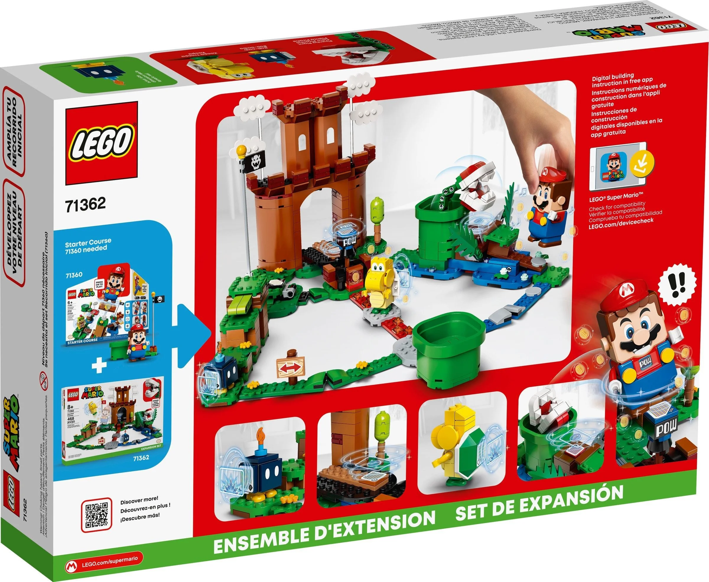 LEGO® 71362 Mario Twierdza strażnicza - zestaw rozszerzający - zdjęcie 6
