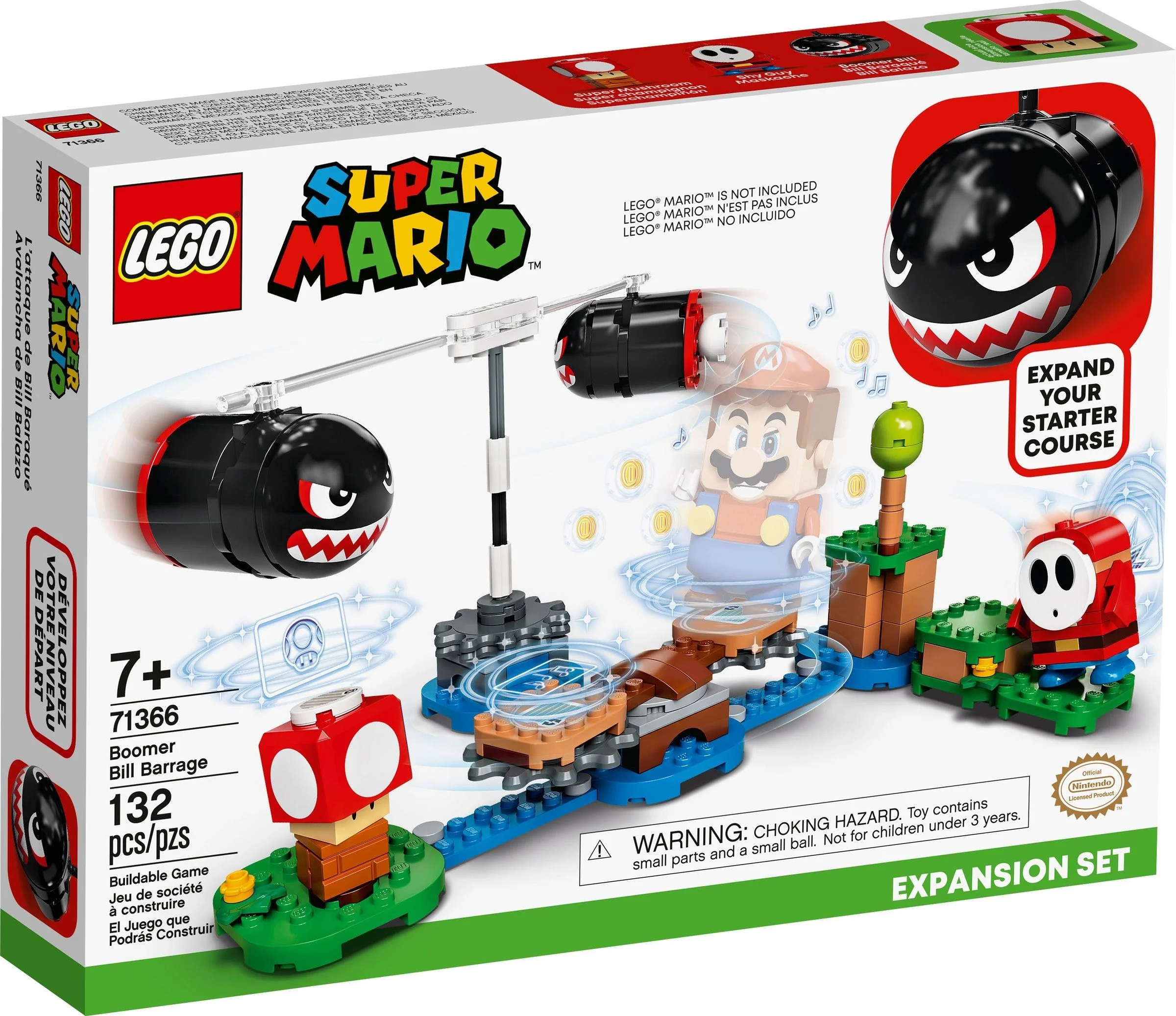 LEGO® 71366 Mario Ostrzał Banzai Bill - zestaw rozszerzający - zdjęcie 2
