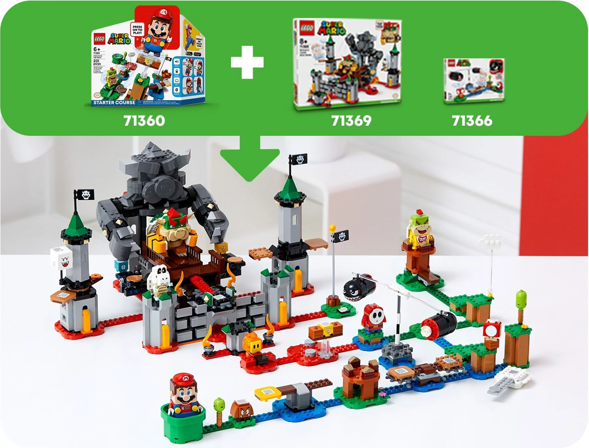 LEGO® 71369 Mario Walka w zamku Bowsera - zestaw rozszerzający - zdjęcie 7