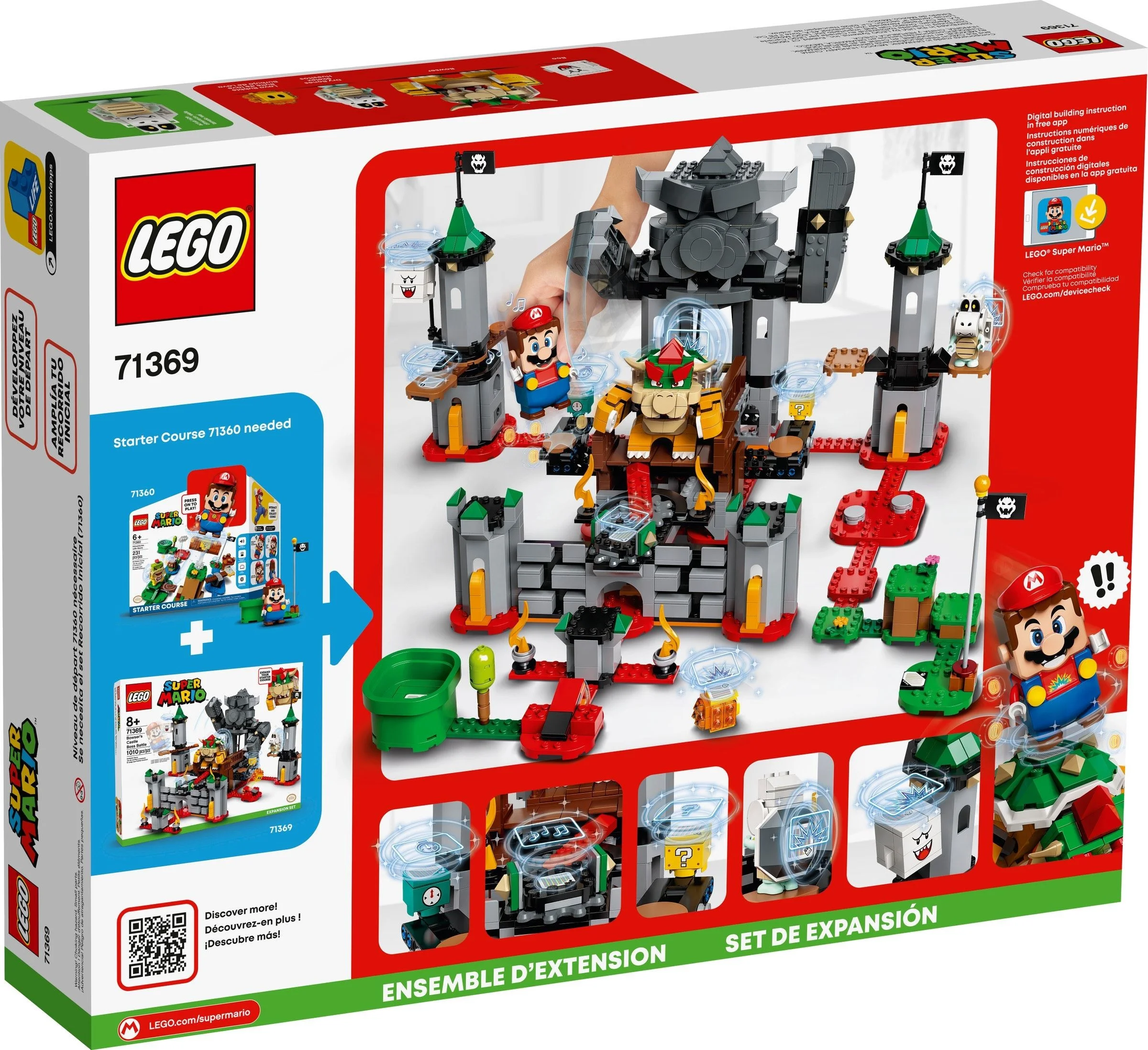 LEGO® 71369 Mario Walka w zamku Bowsera - zestaw rozszerzający - zdjęcie 8
