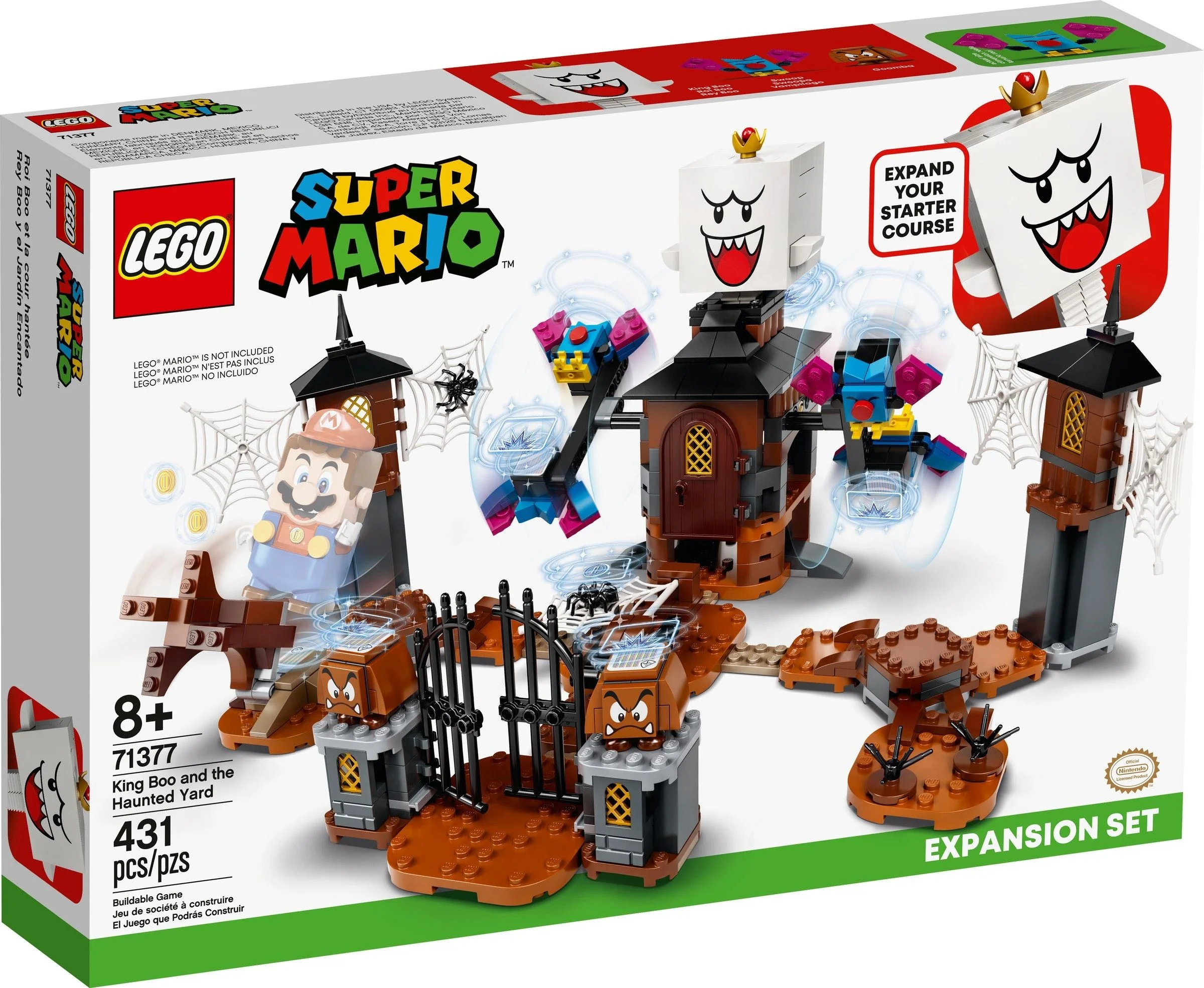 LEGO® 71377 King Boo i nawiedzone podwórze zestaw - zdjęcie 2