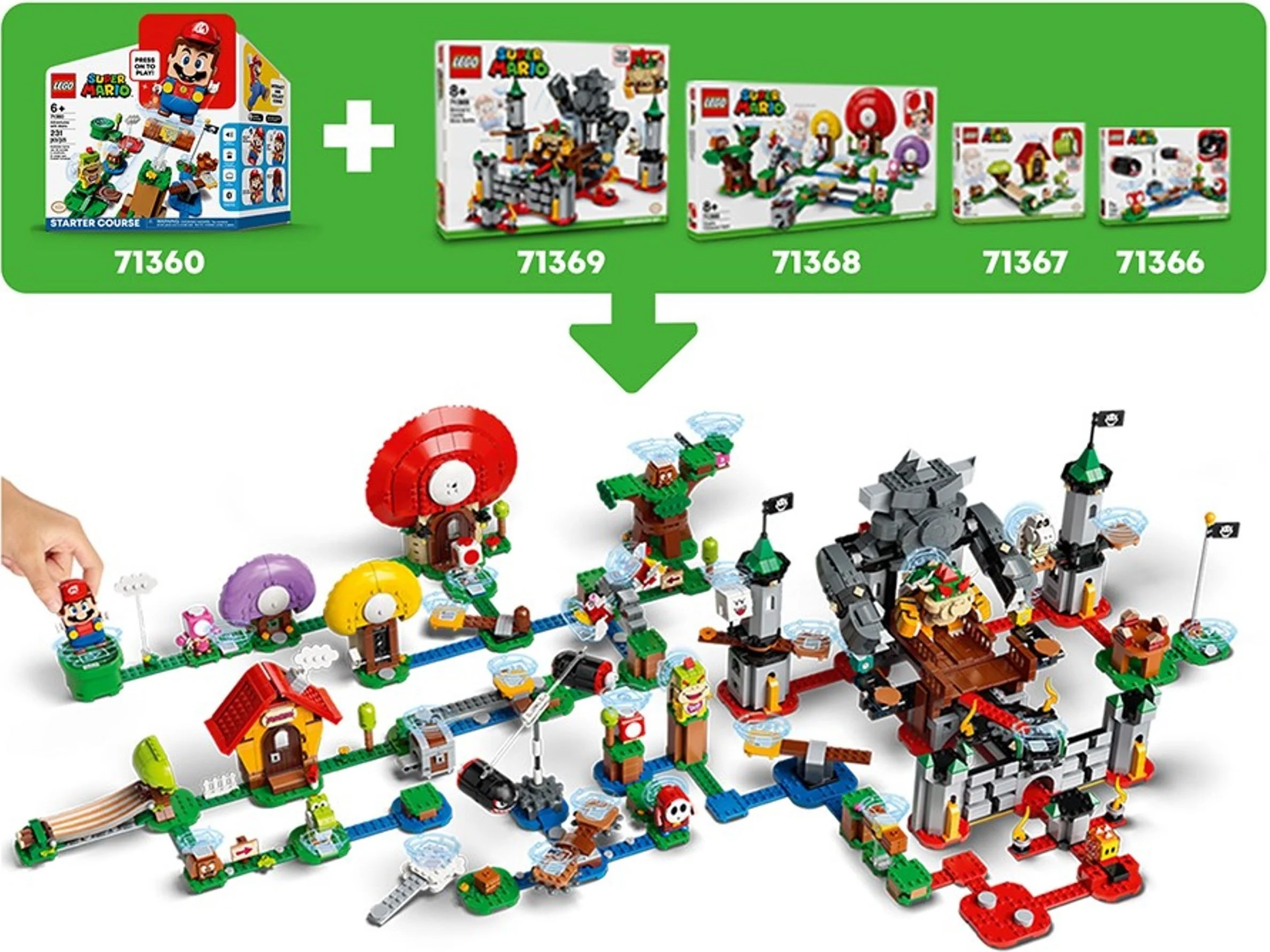 LEGO® 71377 King Boo i nawiedzone podwórze zestaw - zdjęcie 5