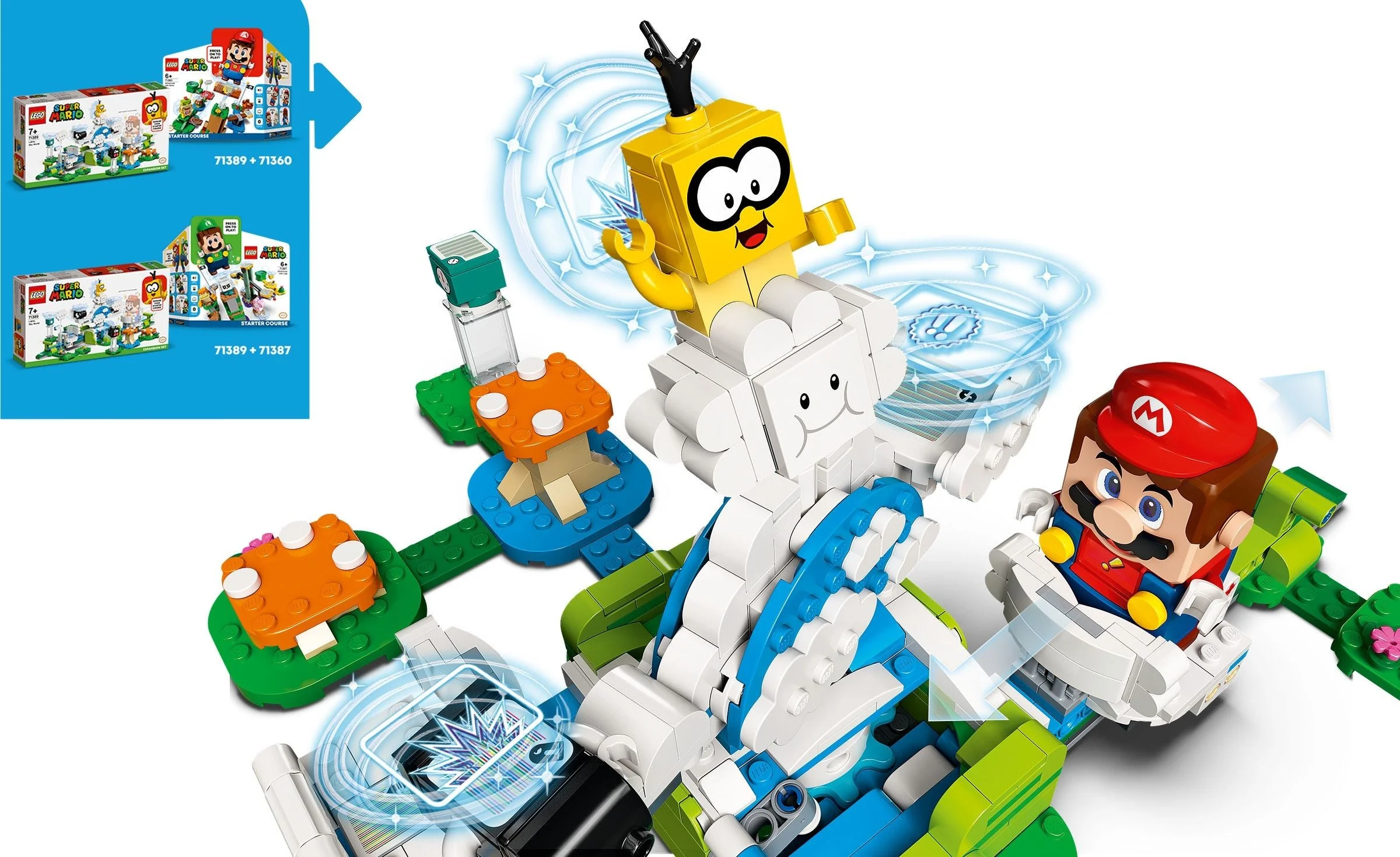 LEGO® 71389 LEGO Super Mario Podniebny świat Lakitu - ze - zdjęcie 6
