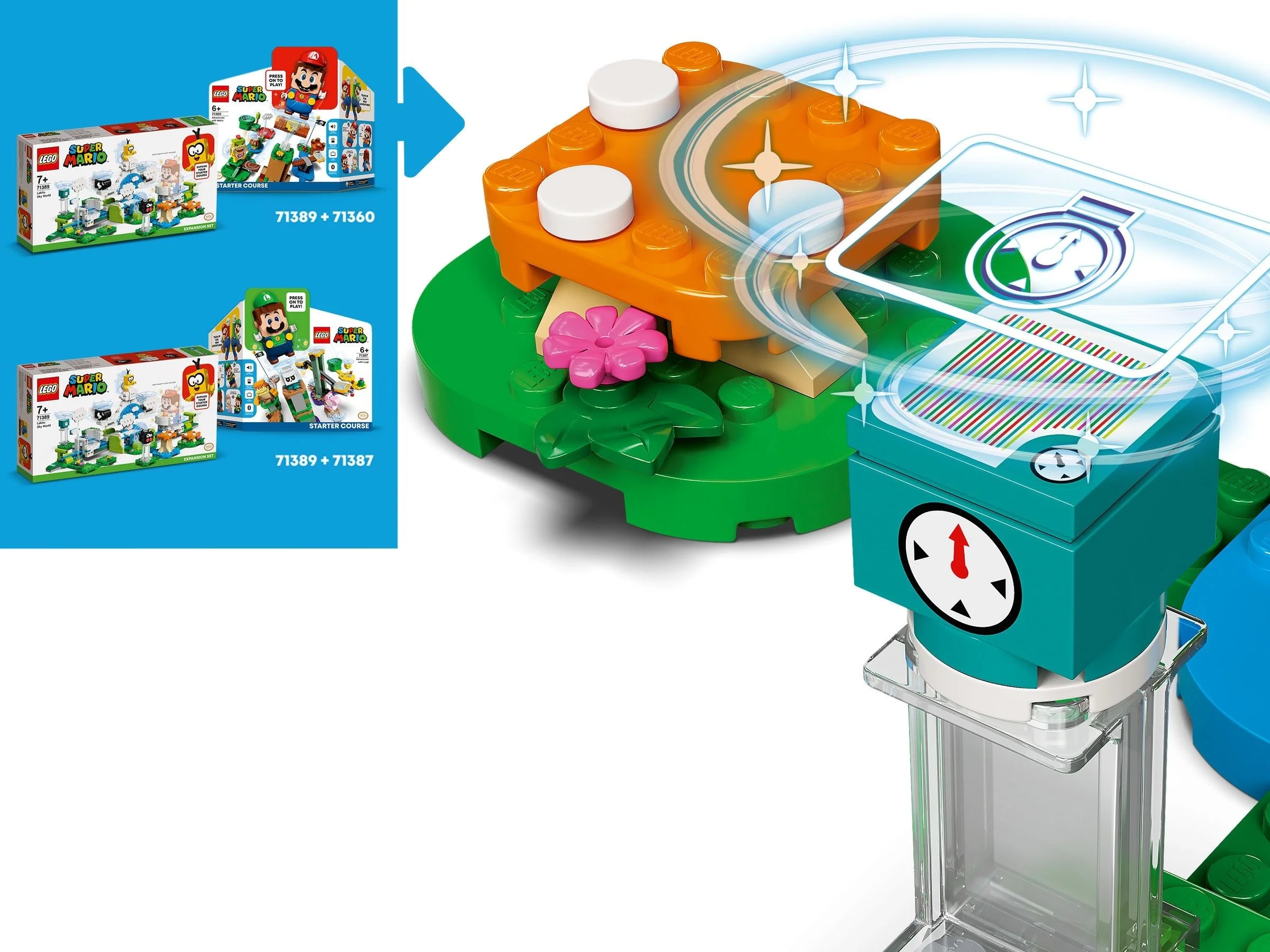 LEGO® 71389 LEGO Super Mario Podniebny świat Lakitu - ze - zdjęcie 7