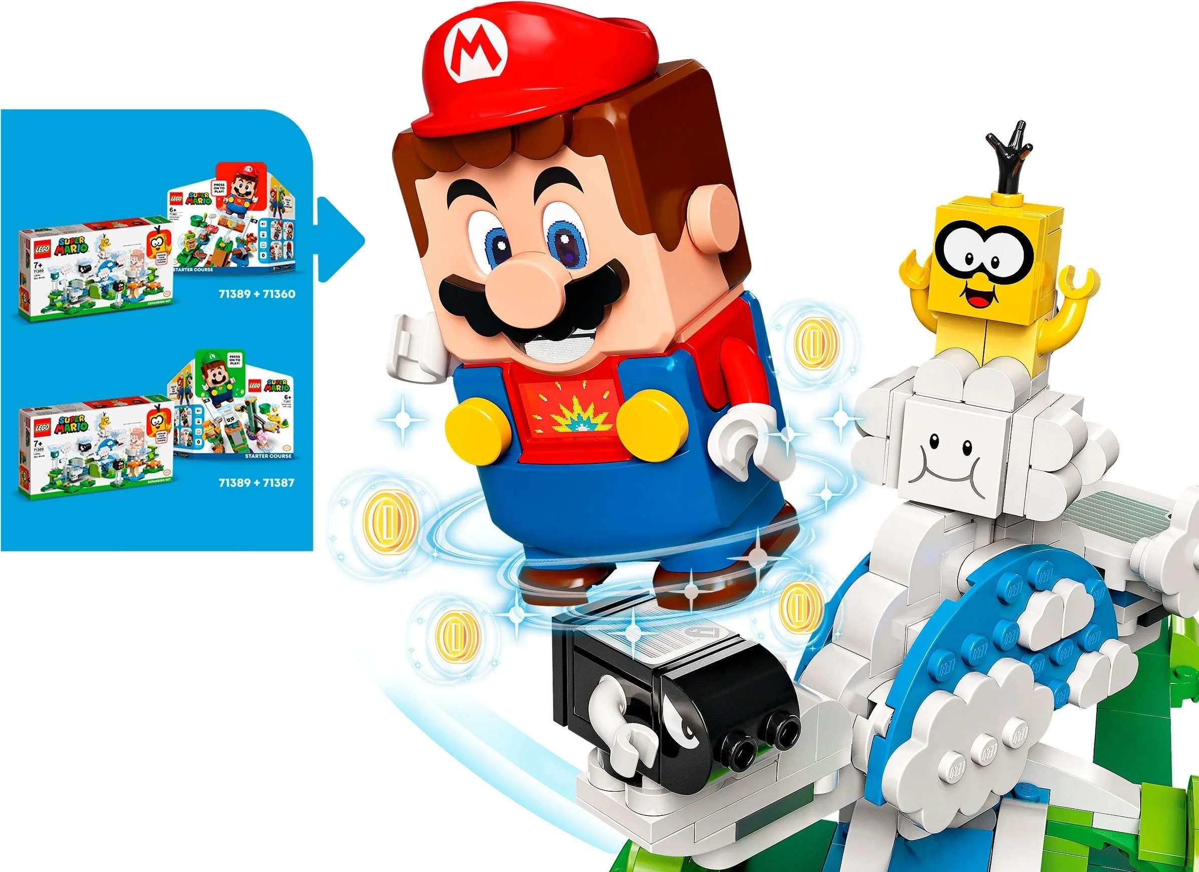 LEGO® 71389 LEGO Super Mario Podniebny świat Lakitu - ze - zdjęcie 9