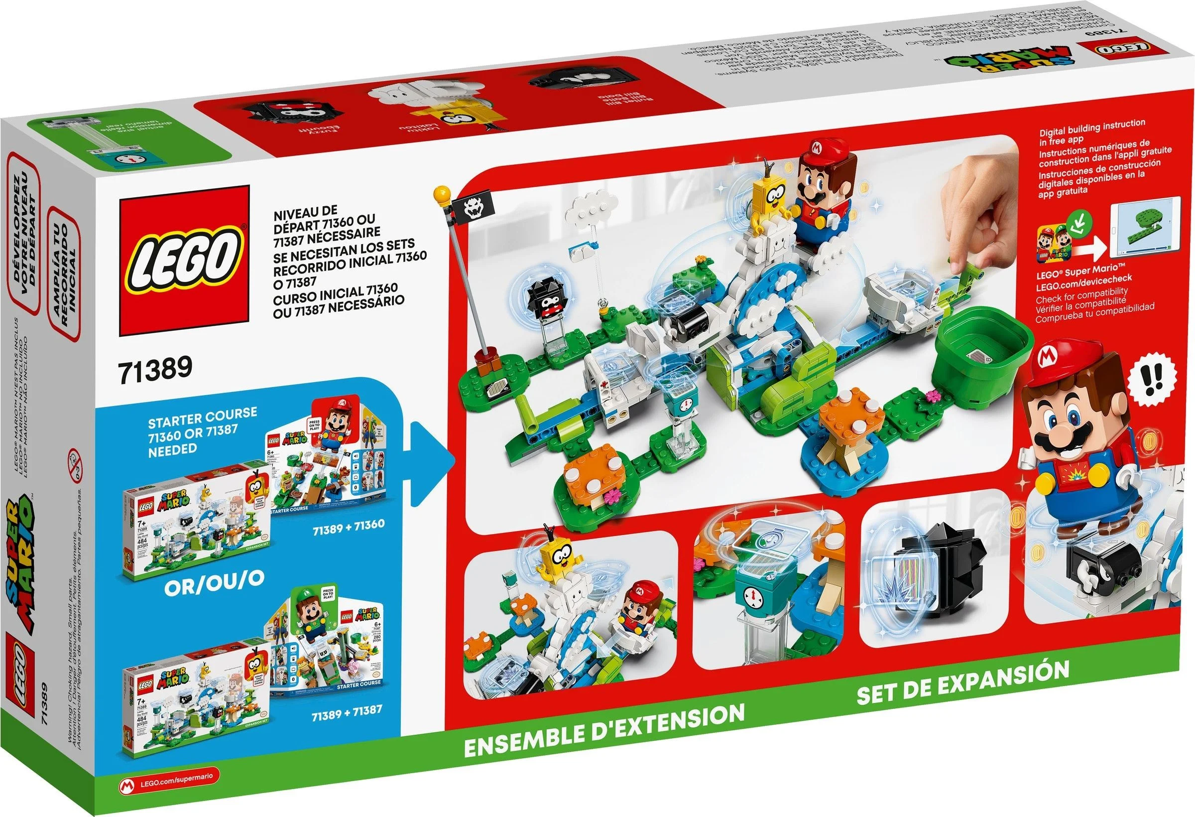 LEGO® 71389 LEGO Super Mario Podniebny świat Lakitu - ze - zdjęcie 10