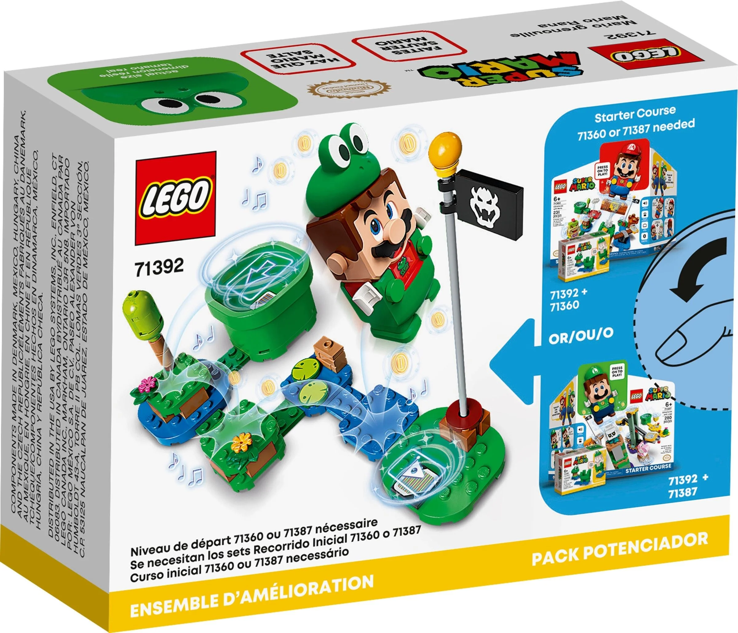 LEGO® 71392 Mario Mario żaba - ulepszenie - zdjęcie 6