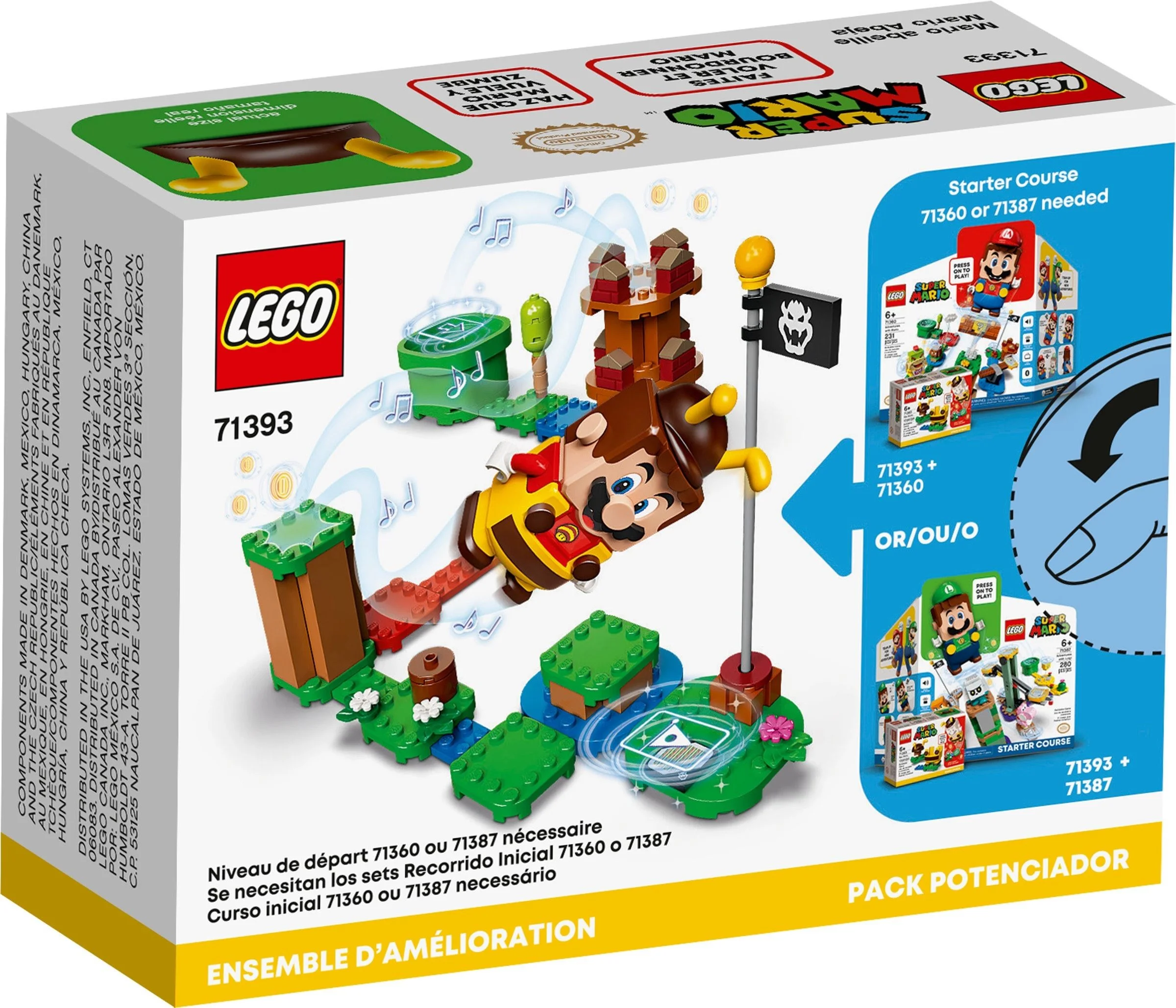 LEGO® 71393 Mario Mario Mario Pszczoła Ulepszenie - zdjęcie 6