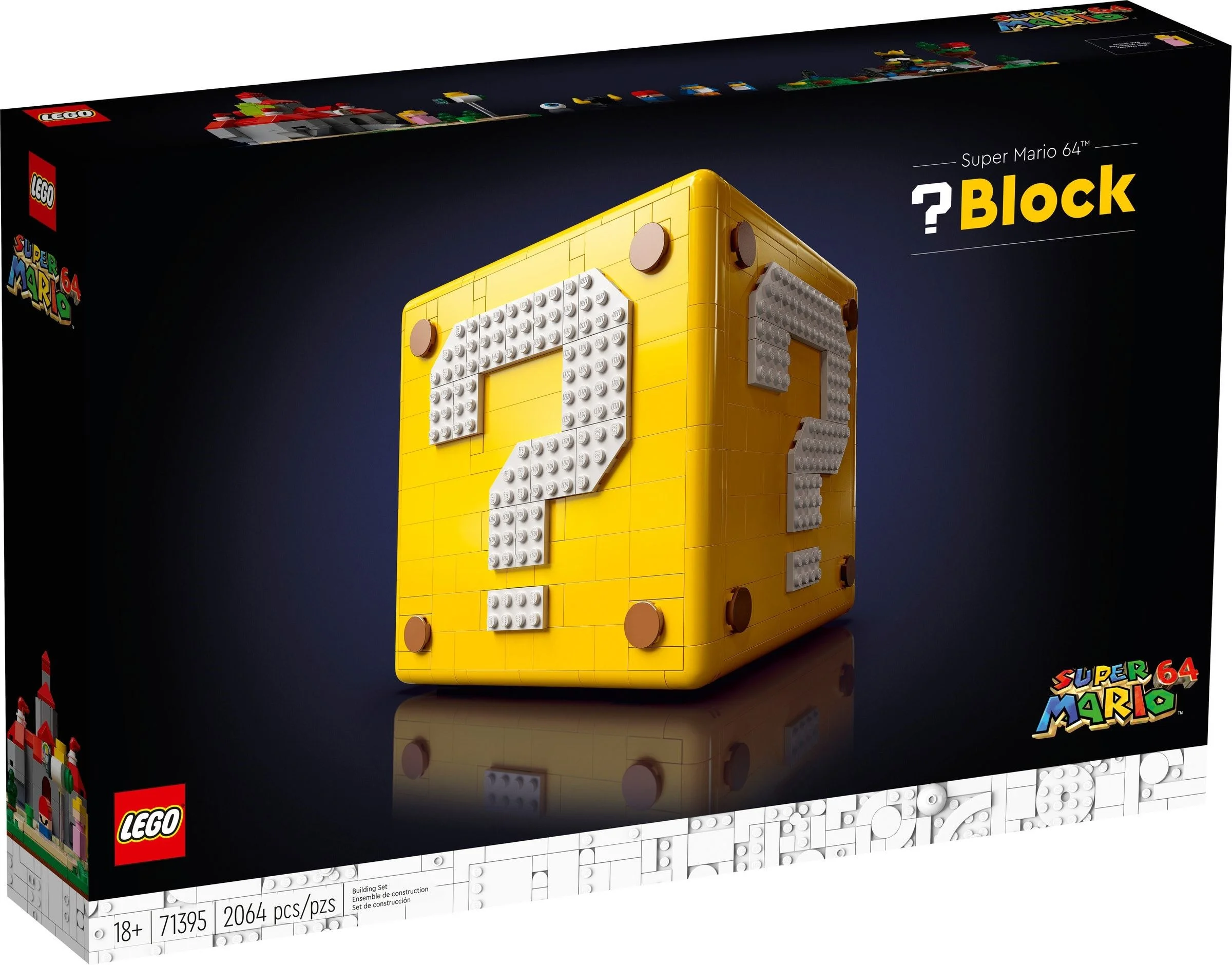 LEGO® 71395 Mario Blok z pytajnikiem Super Mario 64 - zdjęcie 2