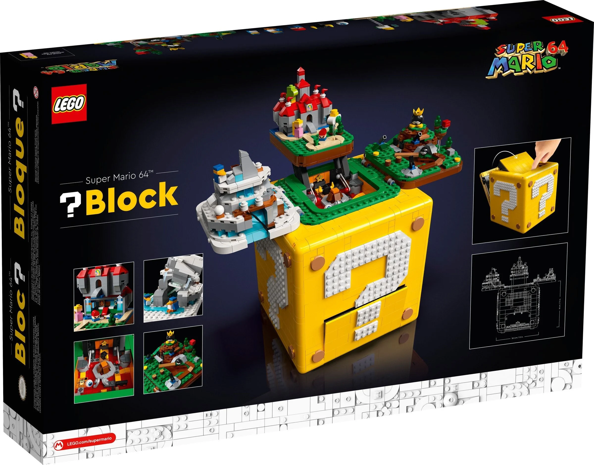 LEGO® 71395 Mario Blok z pytajnikiem Super Mario 64 - zdjęcie 19