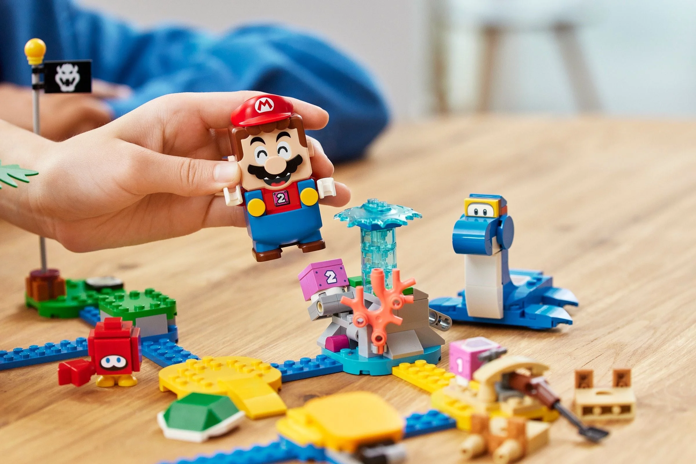 LEGO® 71398 LEGO Super Mario Zestaw rozszerzający Nabrzeże Dorrie - zdjęcie 9