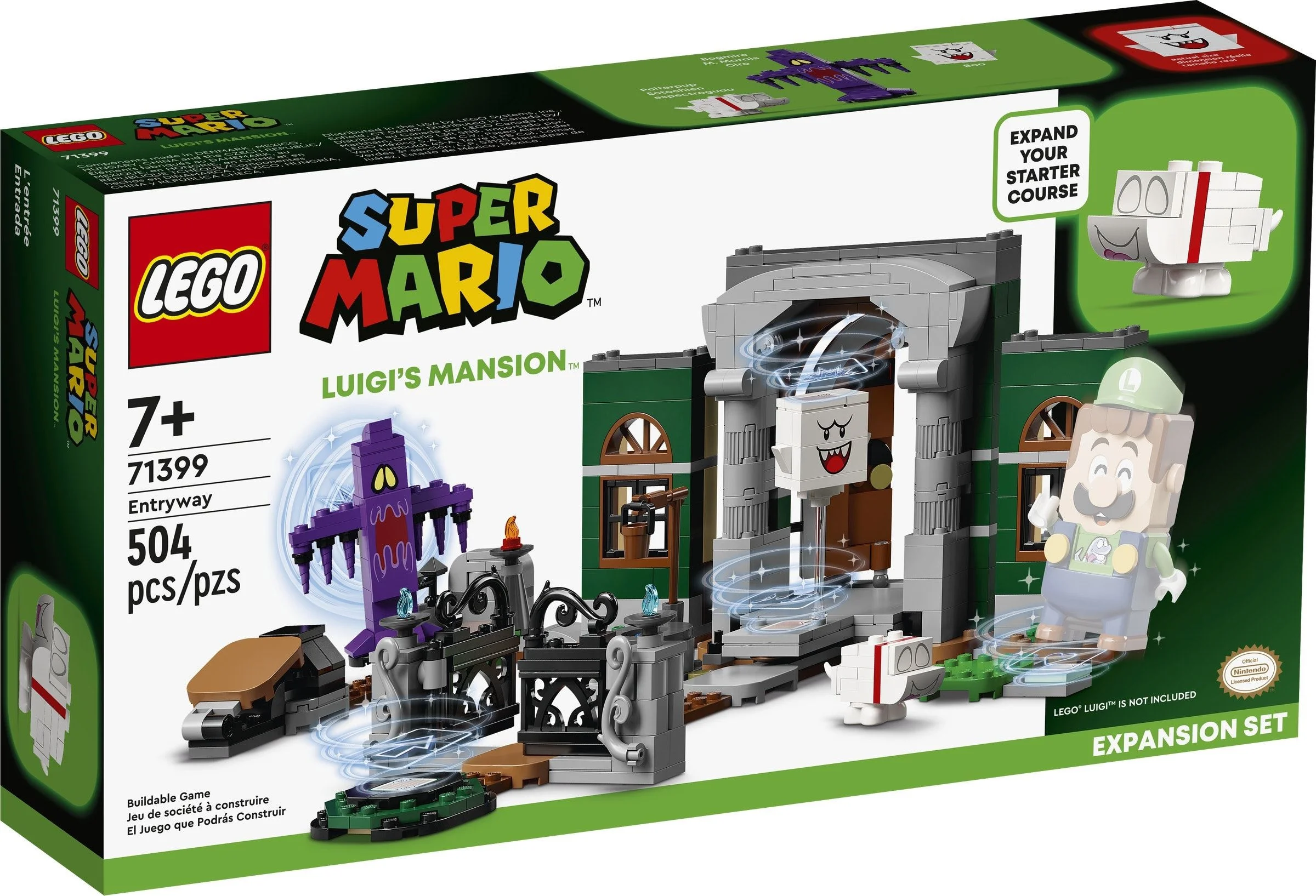 LEGO® 71399 LEGO Super Mario Zestaw rozszerzający Wejście do rezydencji Luigiego - zdjęcie 2