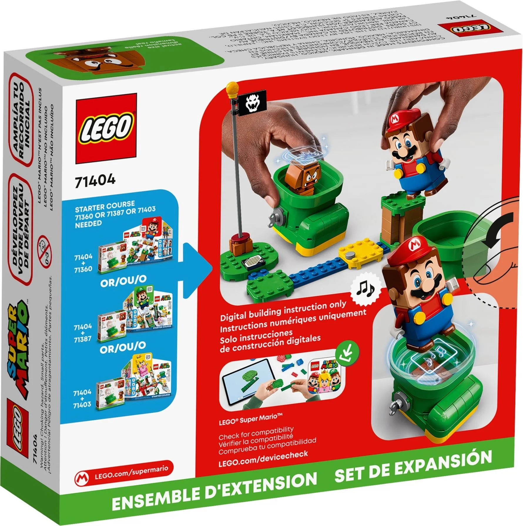 LEGO® 71404 LEGO Super Mario But Goomby - zestaw rozszerzający - zdjęcie 4