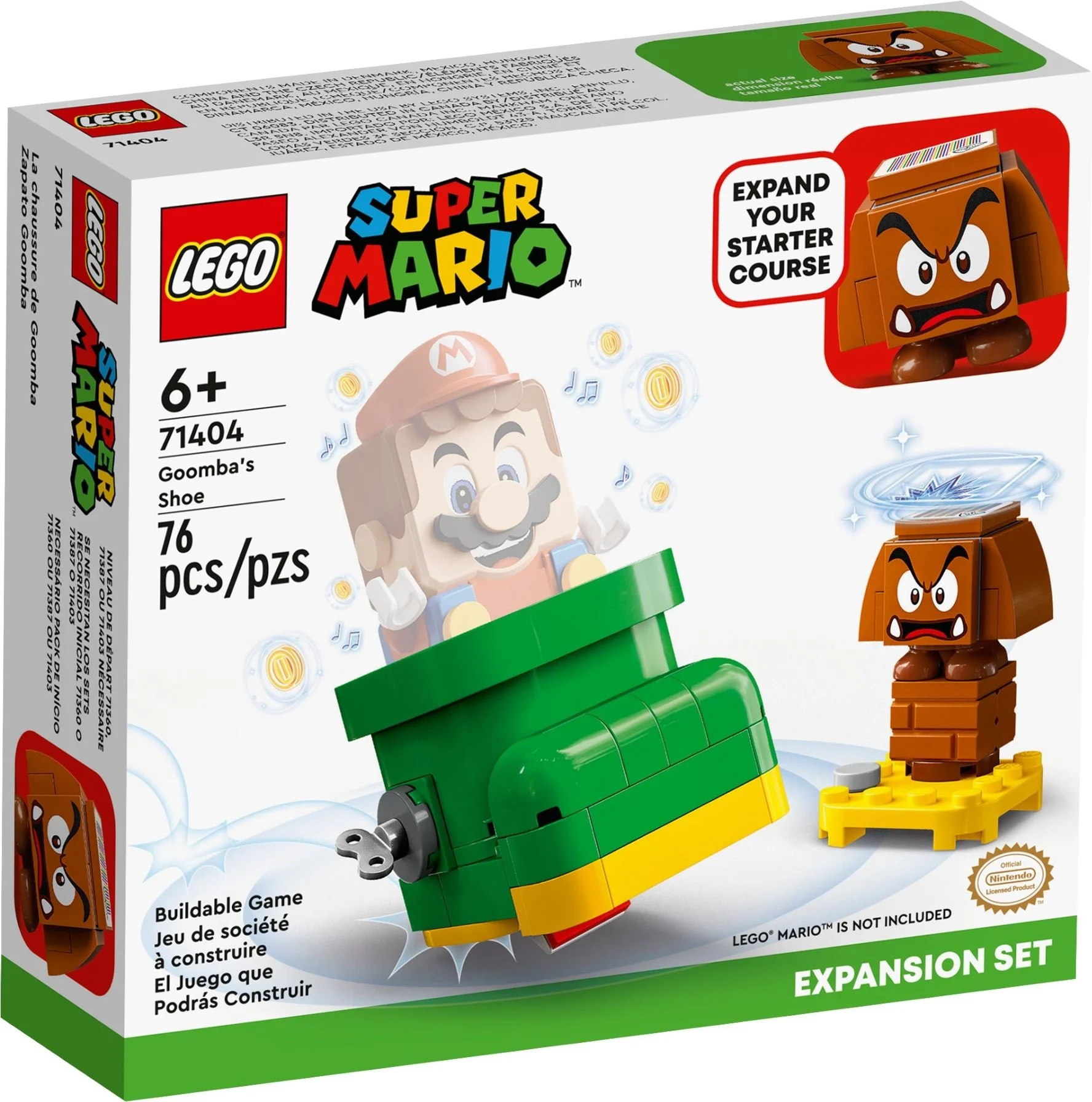 LEGO® 71404 LEGO Super Mario But Goomby - zestaw rozszerzający - zdjęcie 1