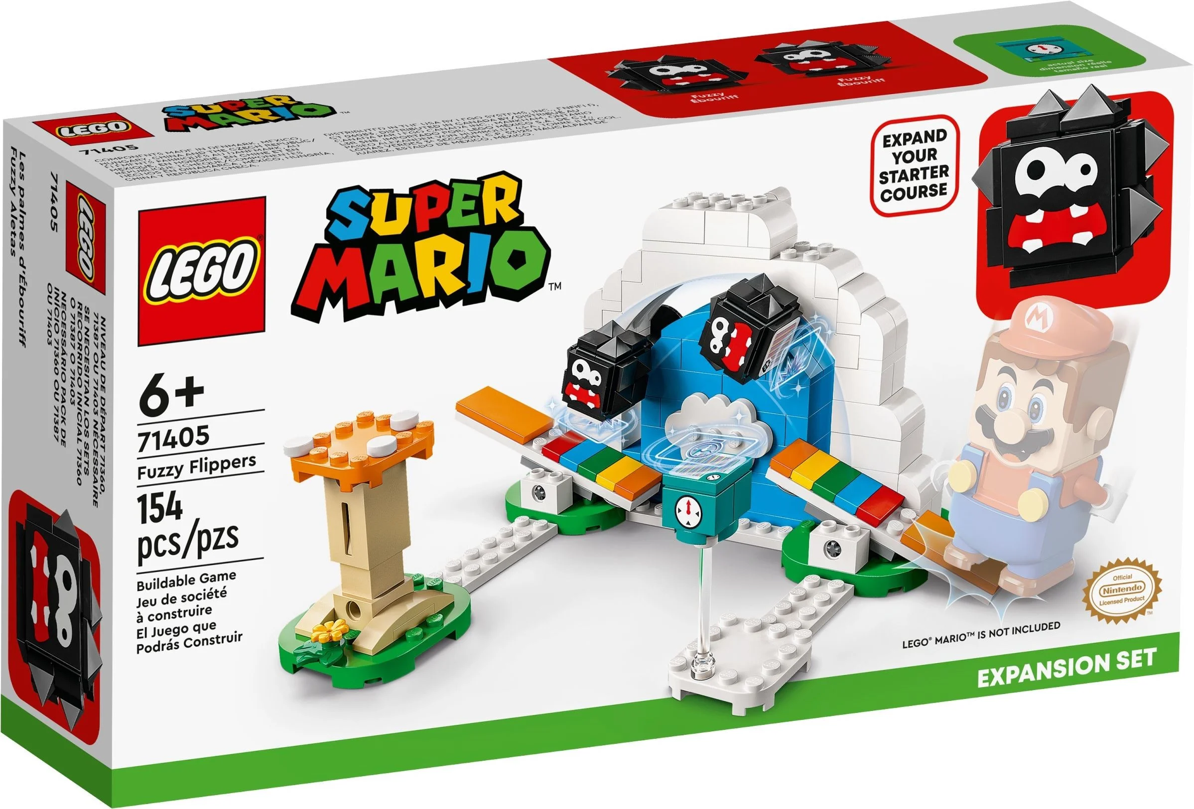 LEGO® 71405 LEGO Super Mario Salta Fuzzy’ego - zestaw rozszerzający - zdjęcie 2