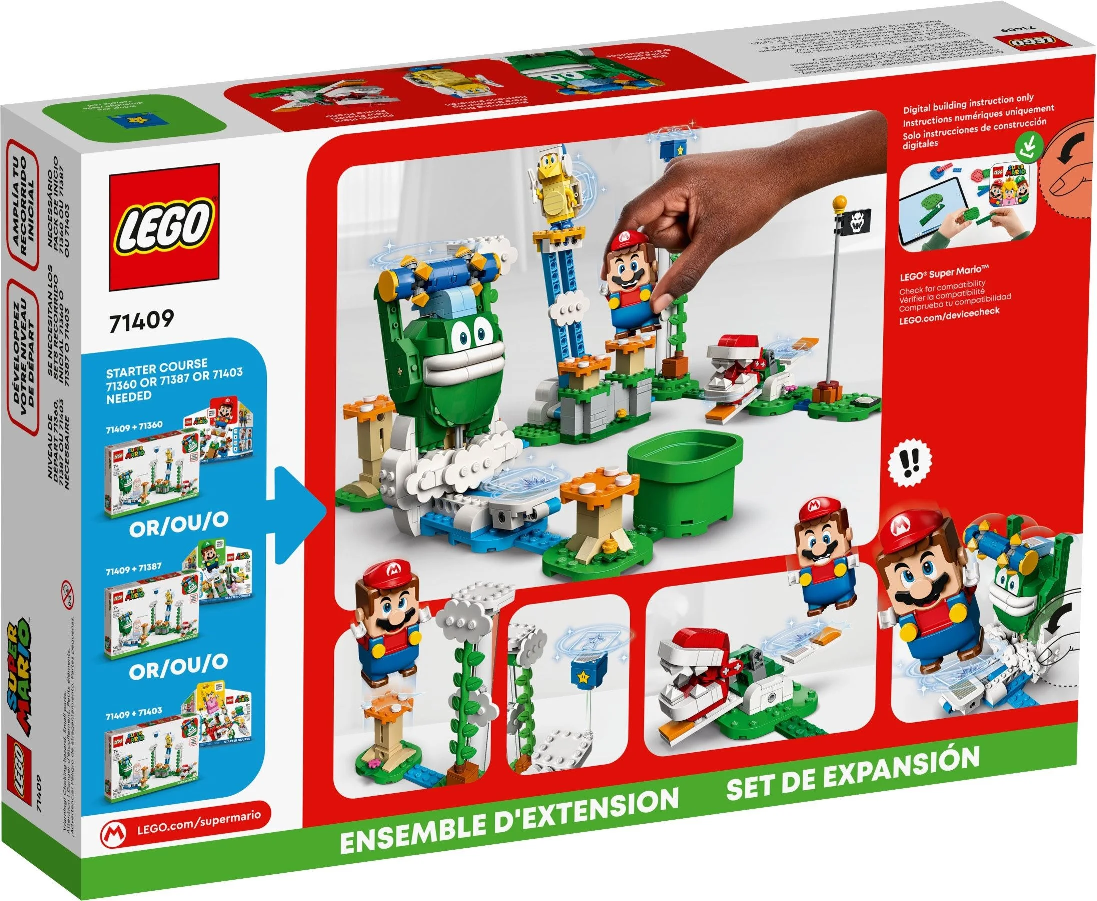 LEGO® 71409 LEGO Super Mario Big Spike i chmury - zestaw rozszerzający - zdjęcie 4