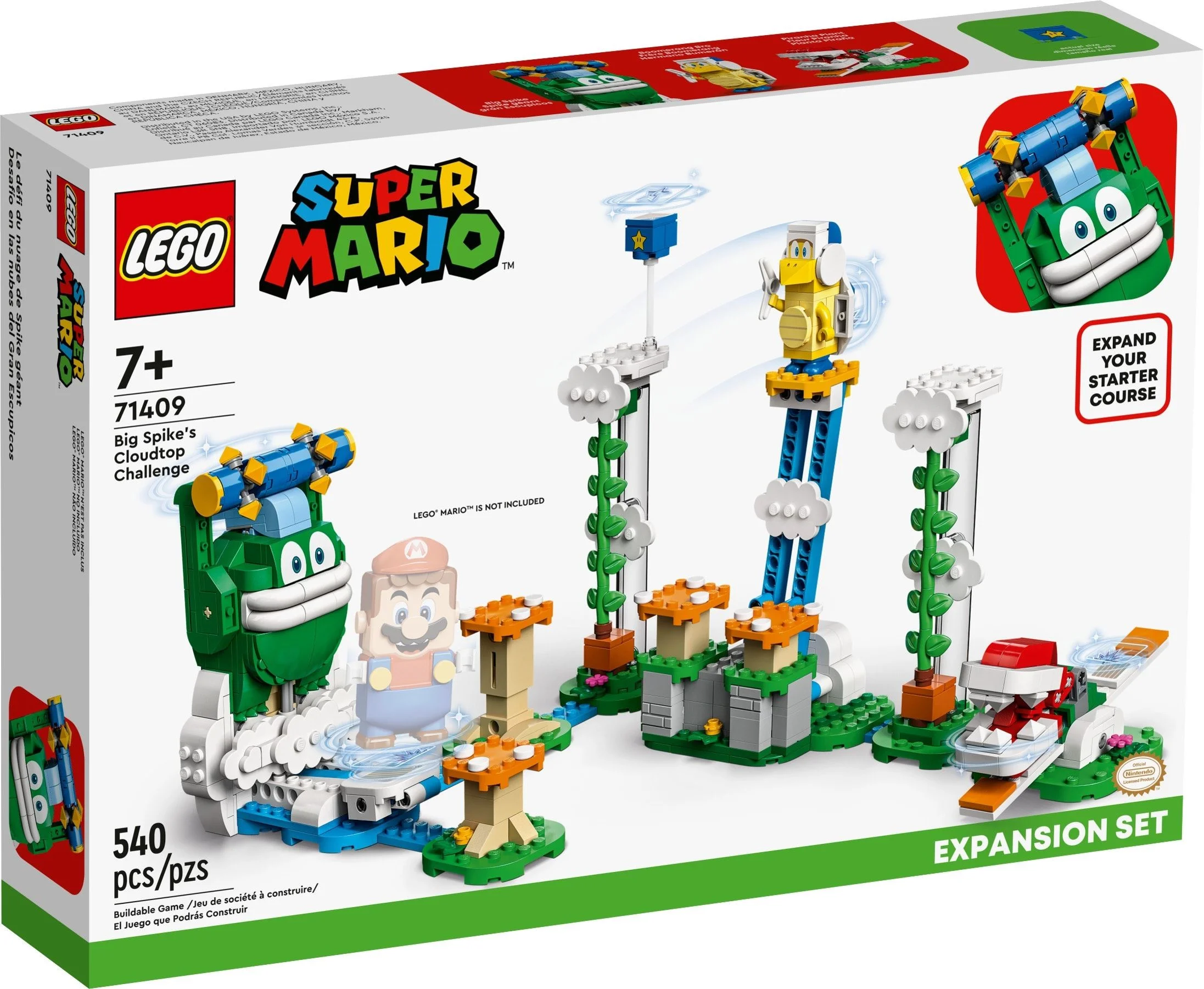 LEGO® 71409 LEGO Super Mario Big Spike i chmury - zestaw rozszerzający - zdjęcie 1