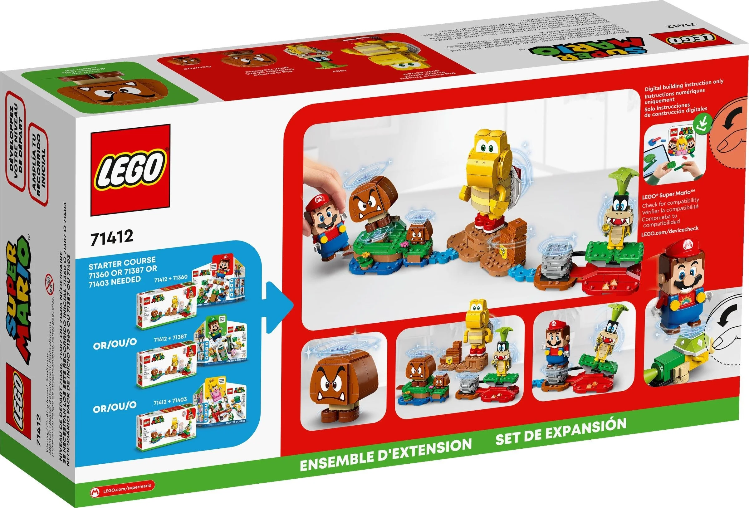 LEGO® 71412 Lego Mario Wielka zła wyspa zestaw rozszerzający - zdjęcie 7