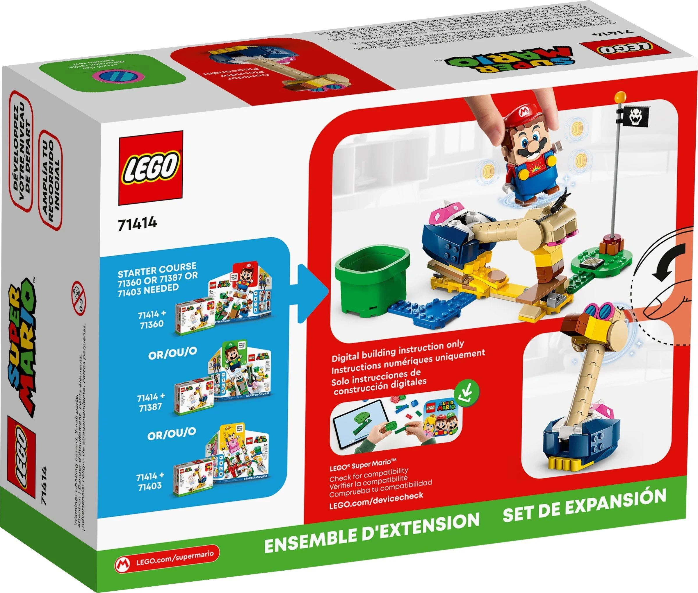 LEGO® 71414 LEGO Super Mario Conkdor's Noggin Bopper - zestaw rozszerzający - zdjęcie 5