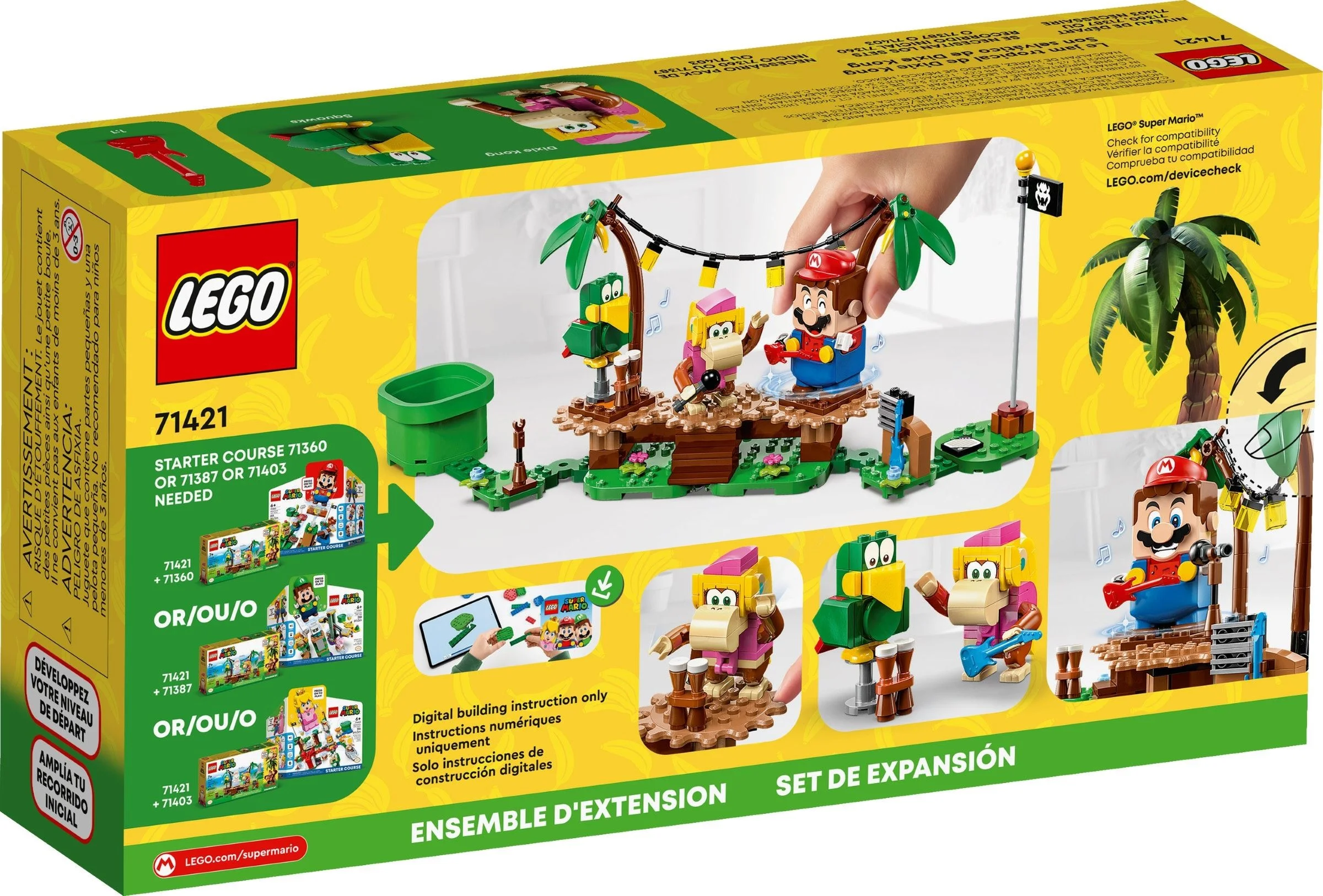 LEGO® 71421 LEGO Super Mario Dżunglowy koncert Dixie Kong — zestaw rozszerzający - zdjęcie 3