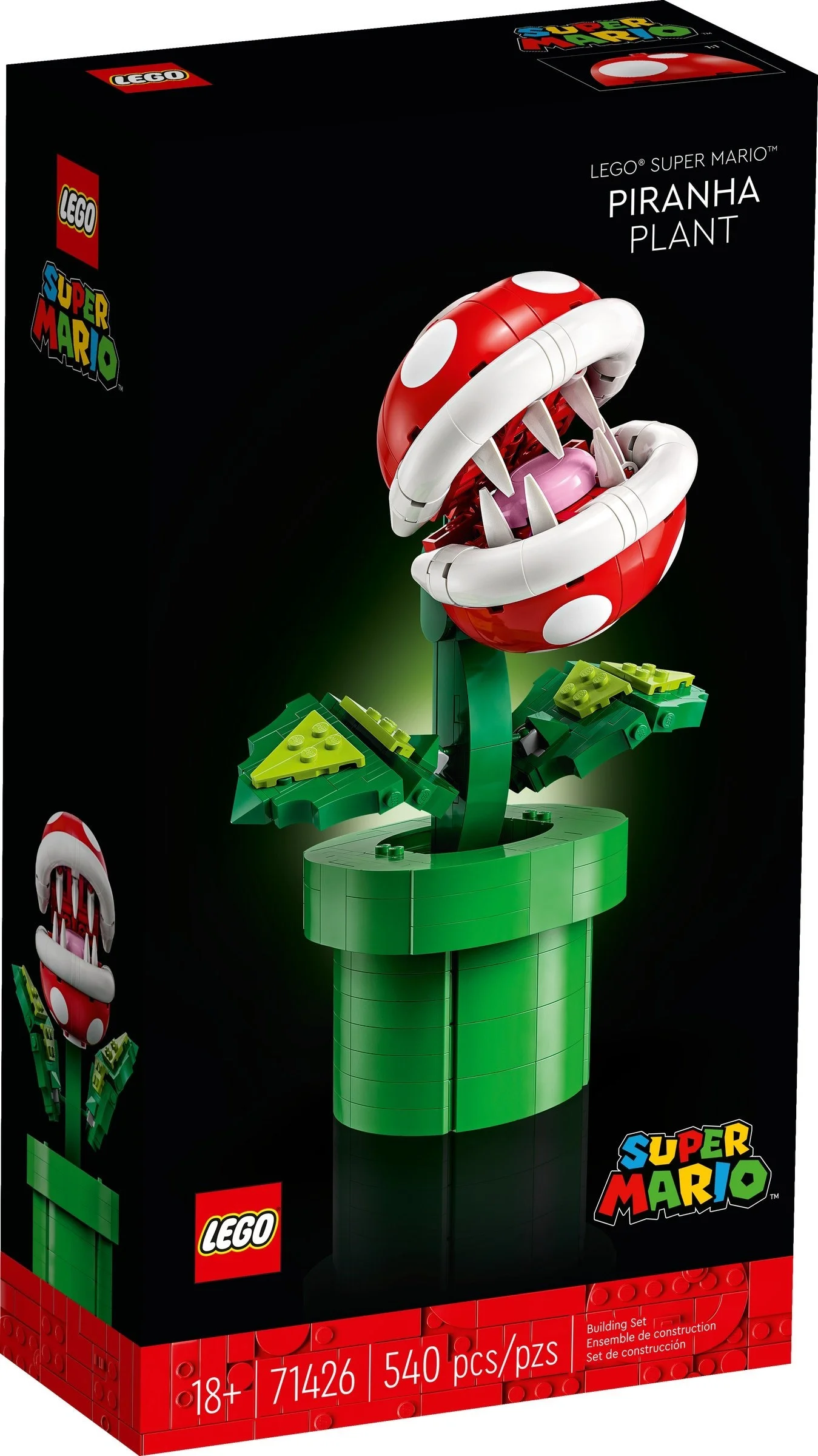 LEGO® 71426 Mario – Kwiatek Pirania (piranha Plant) - zdjęcie 1