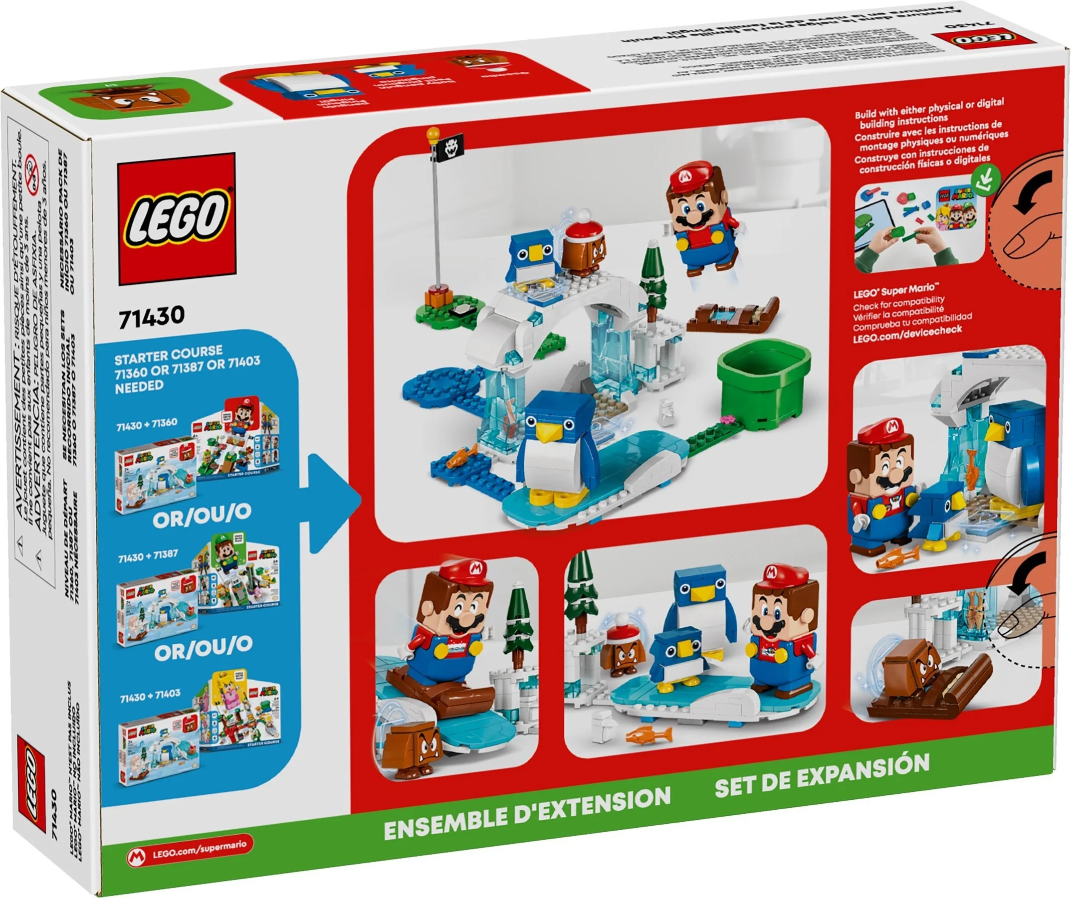 LEGO® 71430 LEGO Super Mario Śniegowa przygoda penguinów - zdjęcie 5