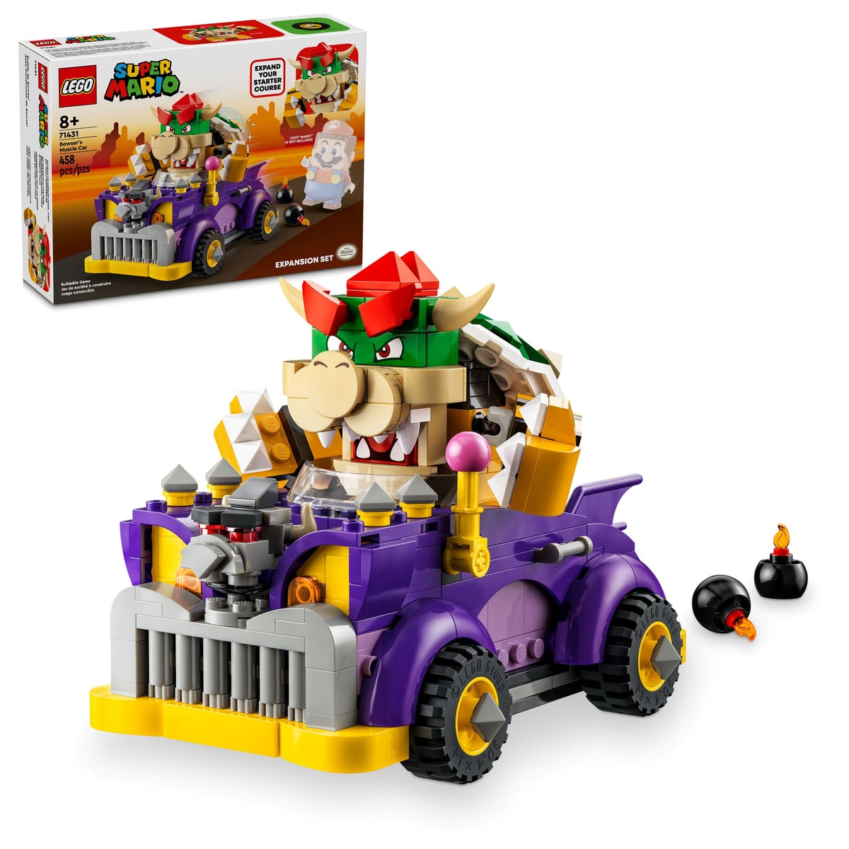 LEGO® 71431 Samochód sportowy Bowsera - zdjęcie 6