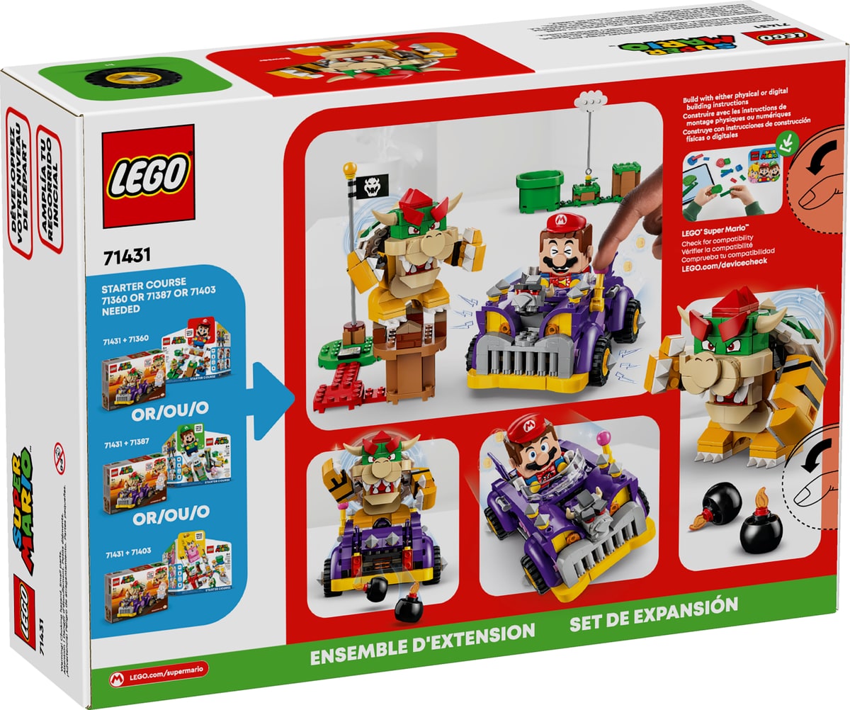 LEGO® 71431 Samochód sportowy Bowsera - zdjęcie 12