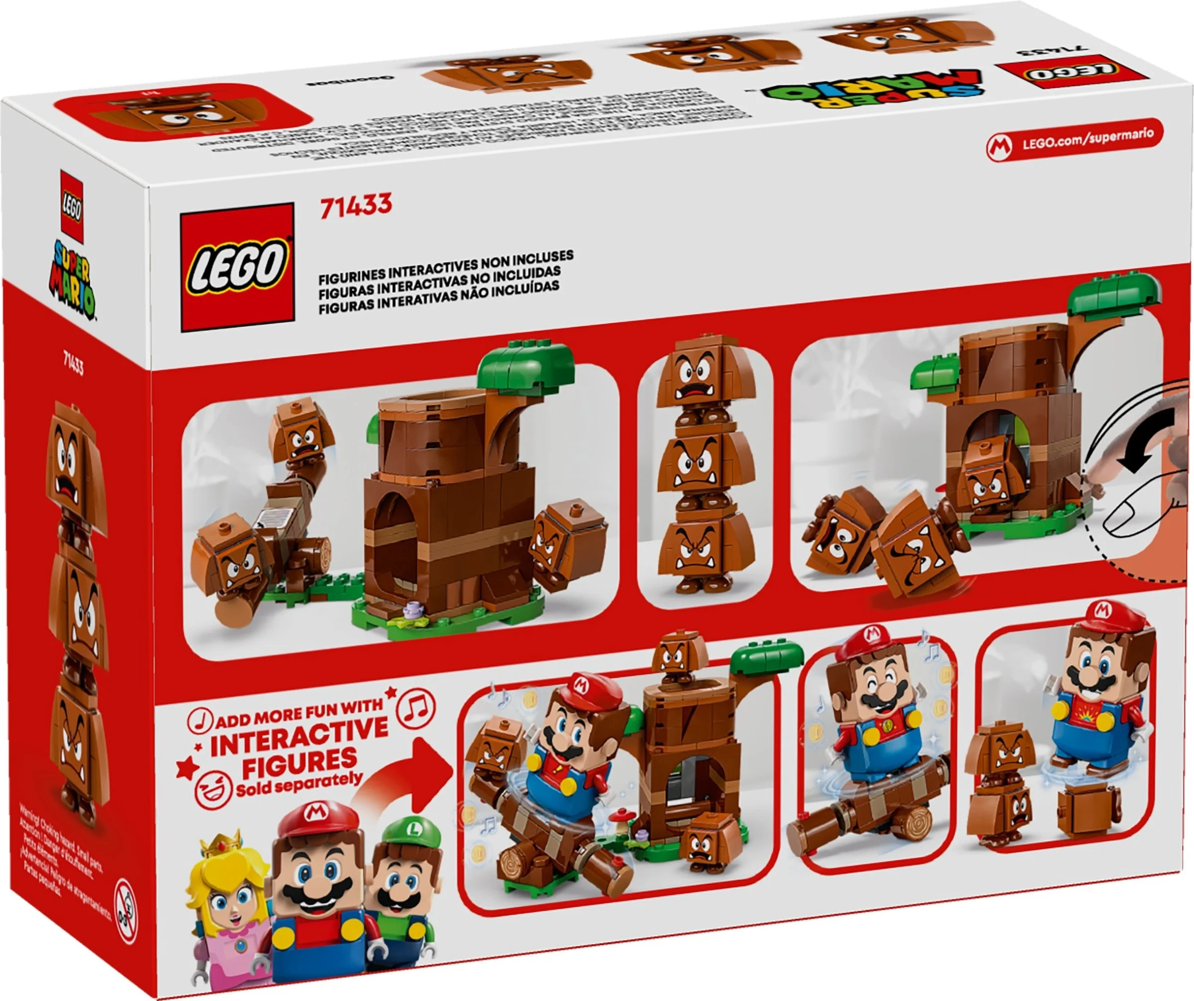 LEGO® 71433 LEGO Super Mario Goomba i plac zabaw - zdjęcie 3