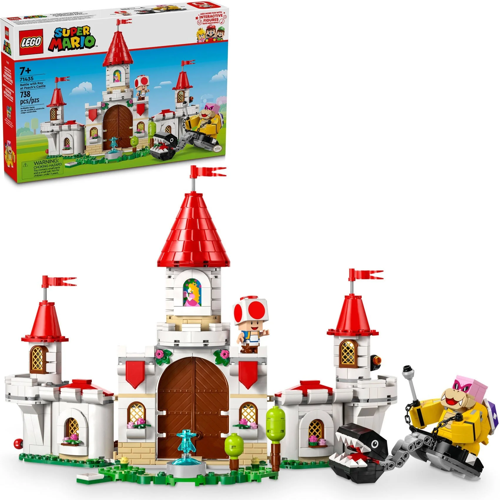 LEGO® 71435 Roy i bitwa na zamku Peach - zdjęcie 7