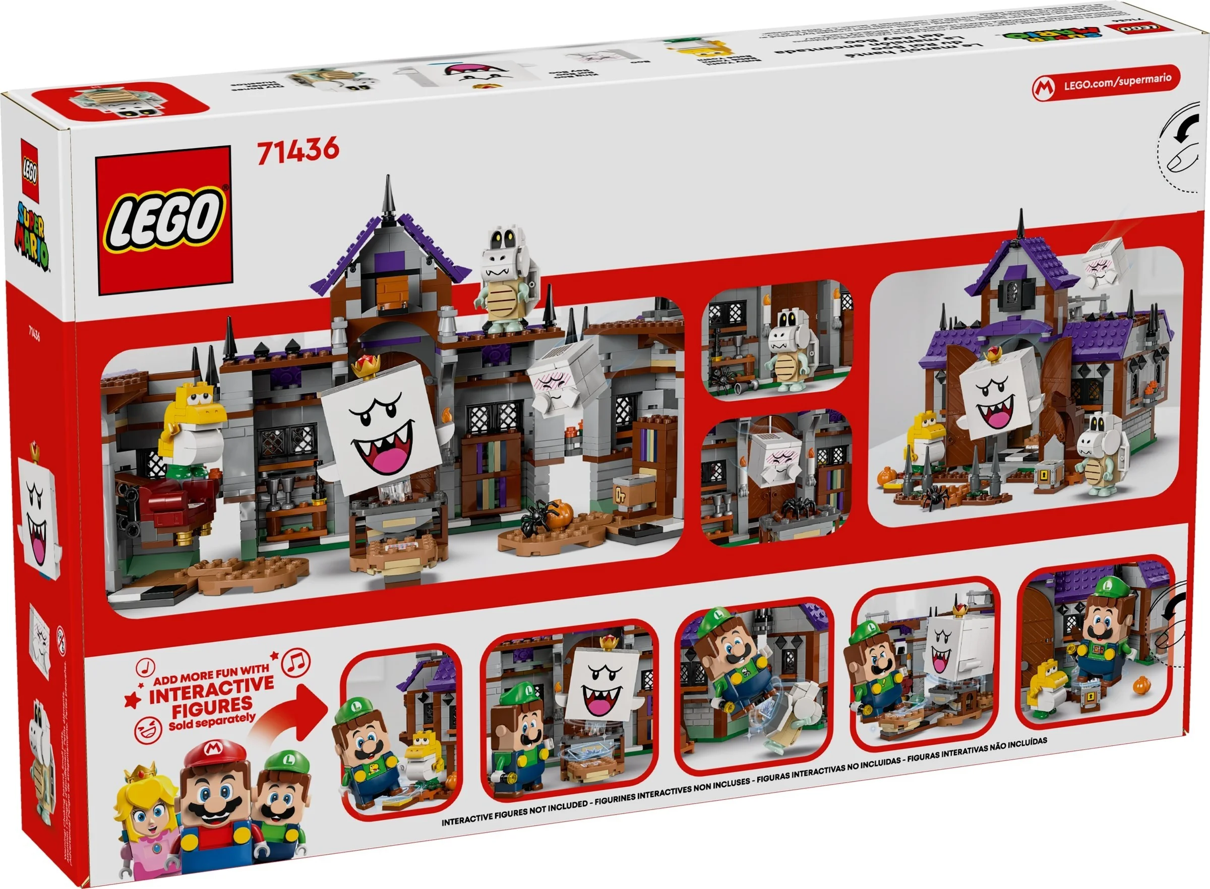 LEGO® 71436 Nawiedzona rezydencja Kinga Boo - zdjęcie 6
