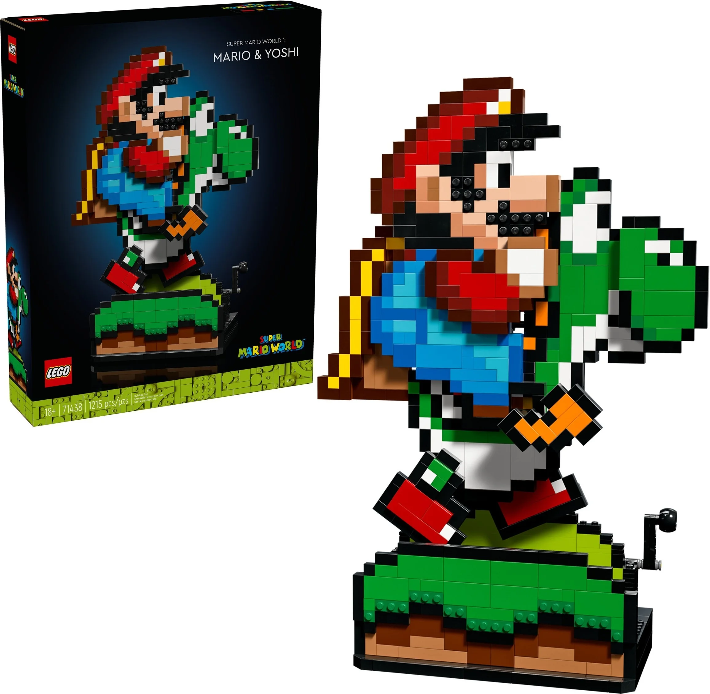LEGO® 71438 Super Mario World: Mario i Yoshi - zdjęcie 3